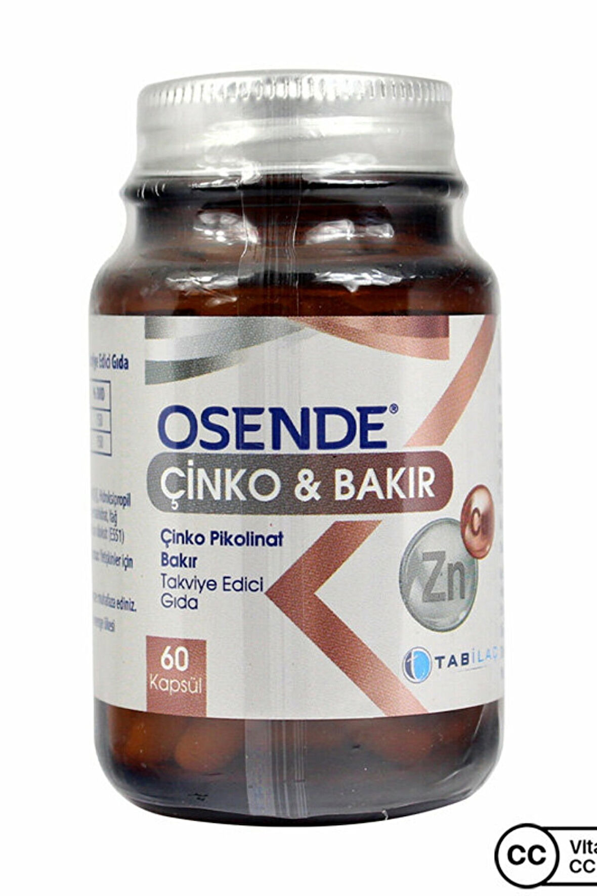 Osende Çinko & Bakır 60 Kapsül