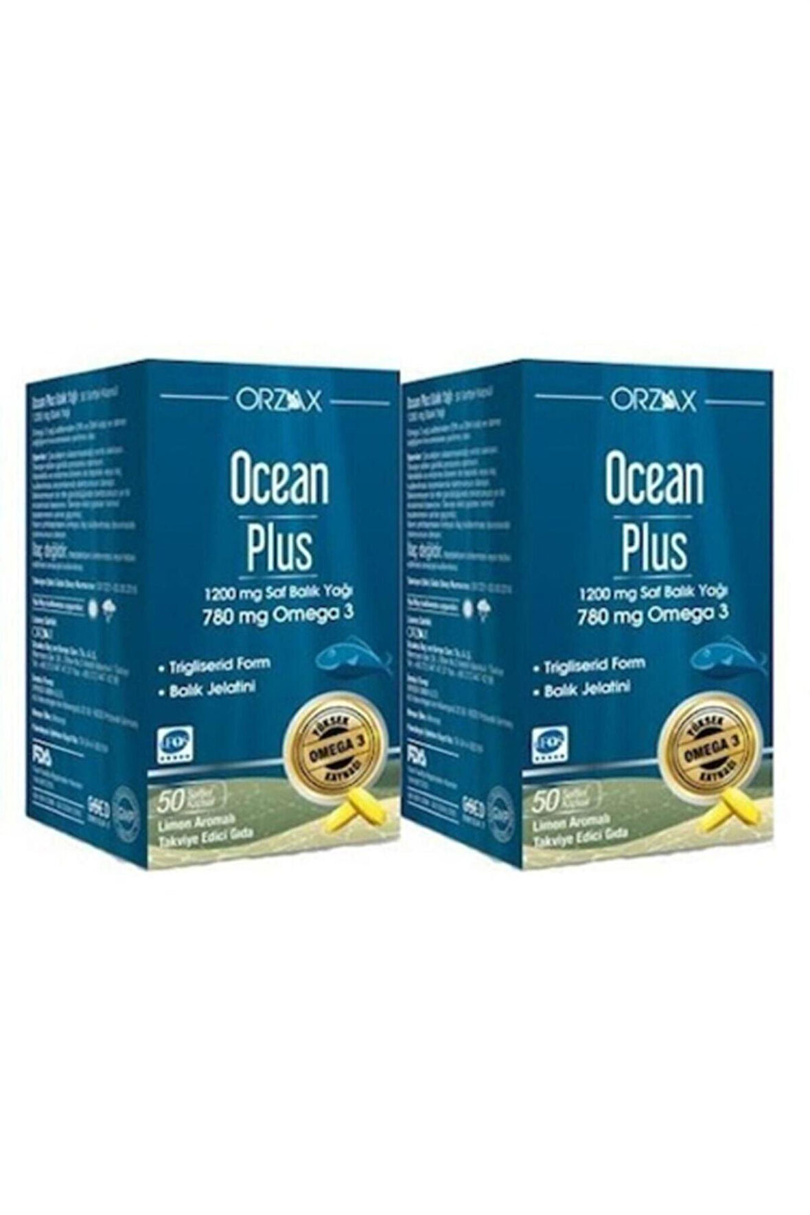 Ocean Plus 1200 mg 30 Kapsül 2 Adet