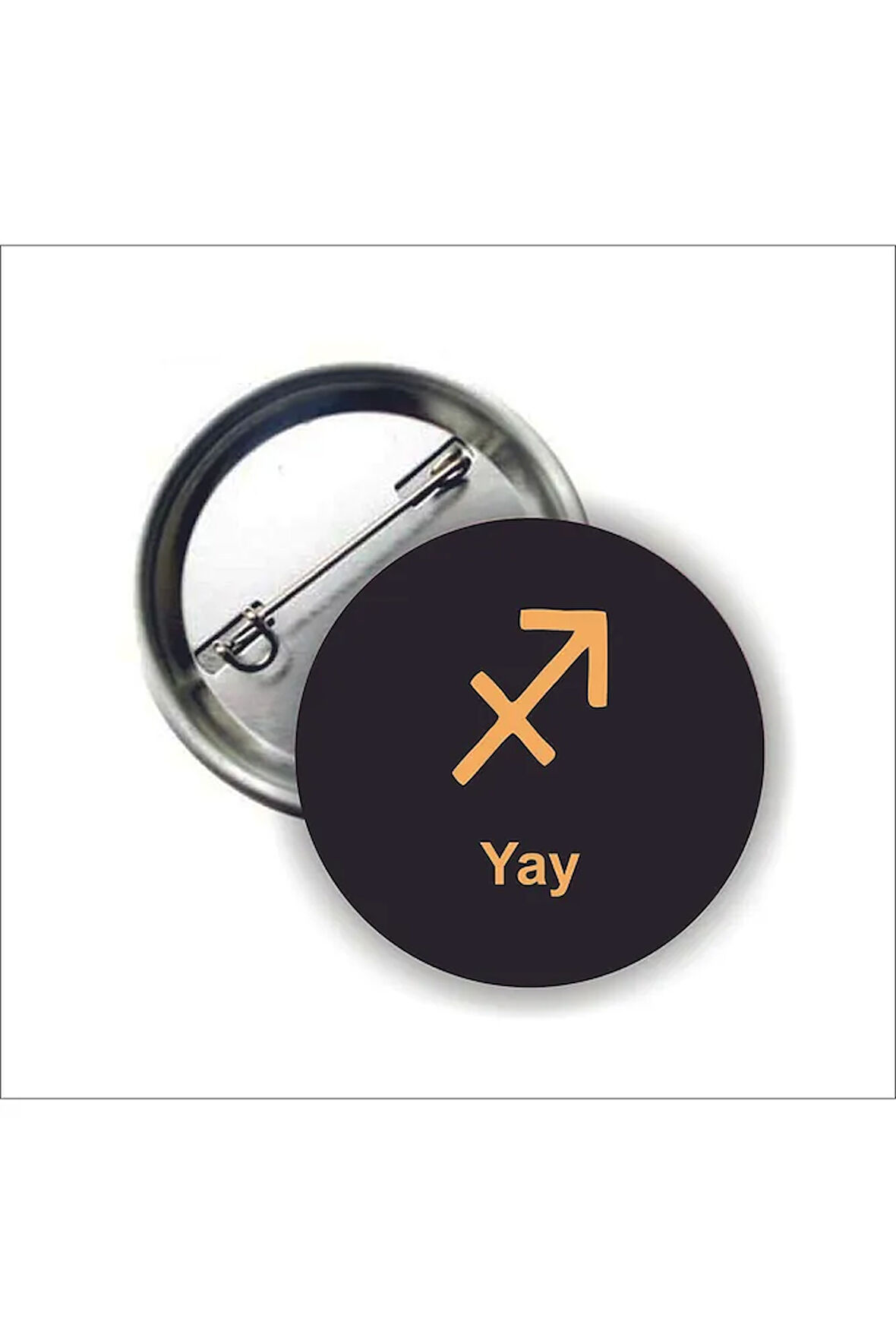 Yay Burcu Buton Rozet