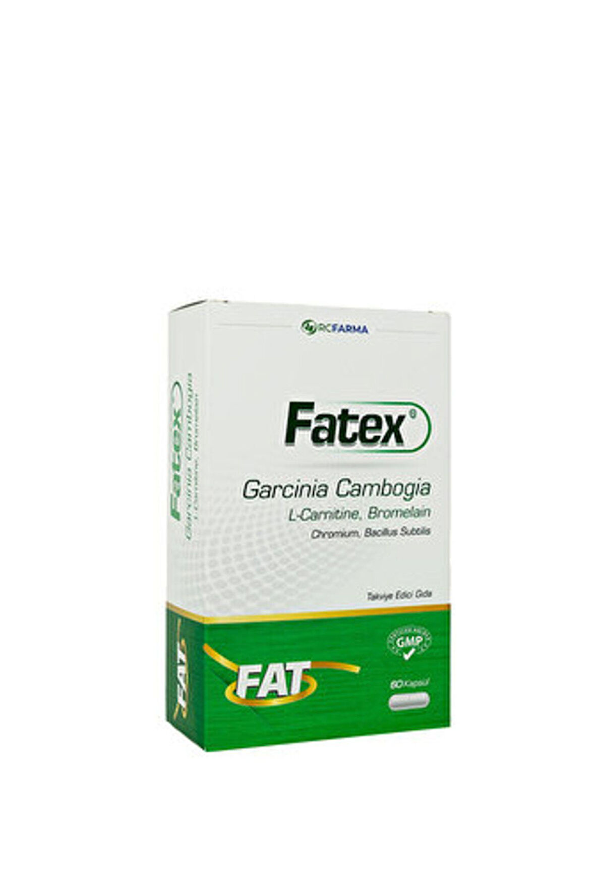 Fatex Garcinia Cambogia L-Carnitine Chromium Mineral 60 Kapsül