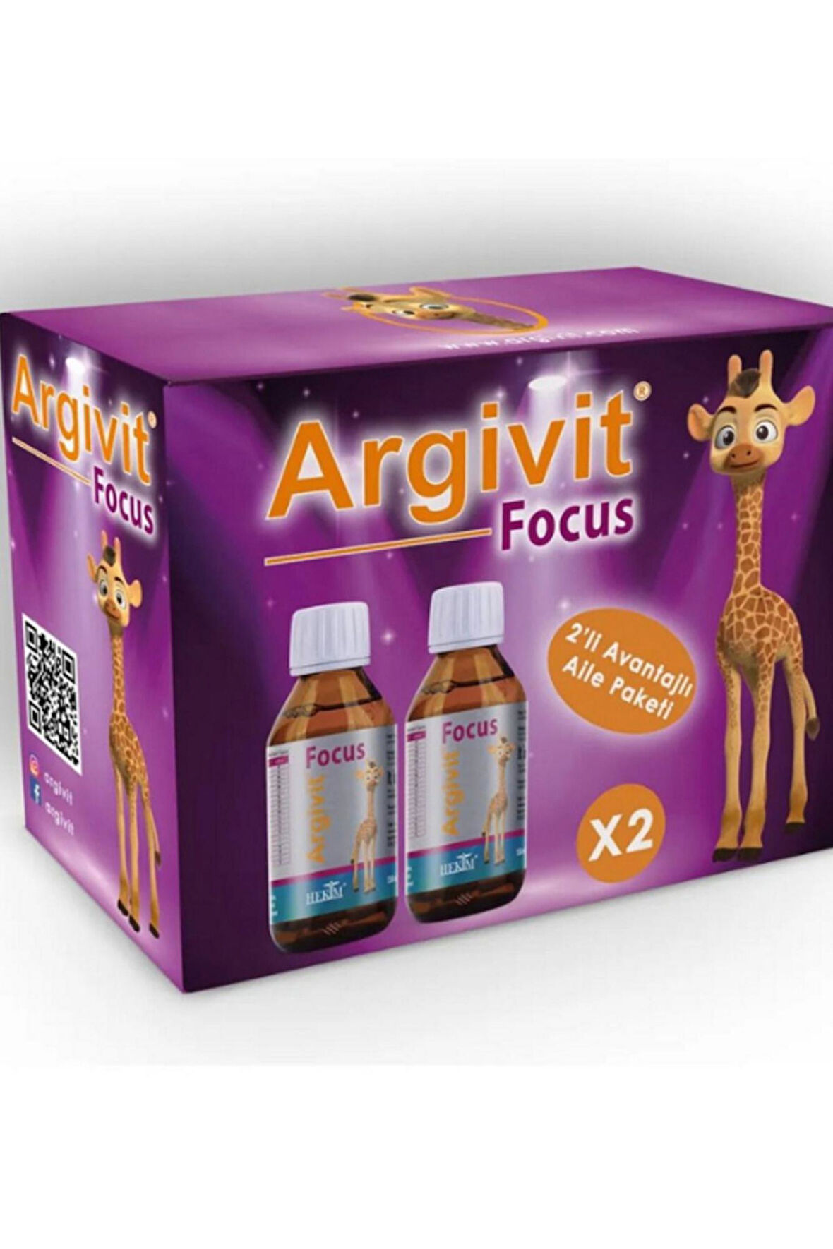 Argivit Focus 150 ml 2 Adet