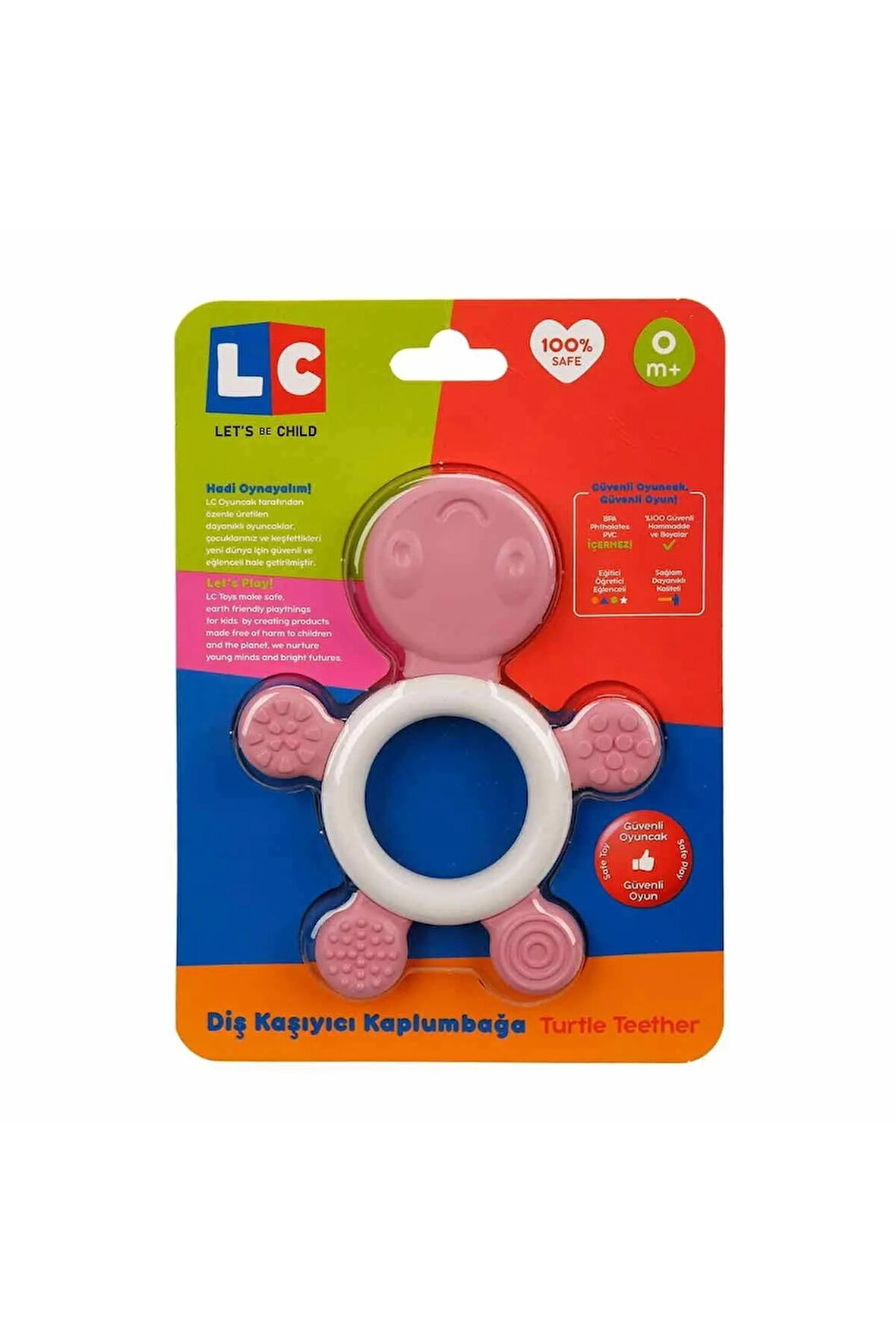 Lc Oyuncak 30772 Diş Kaşıyıcı Kaplumbağa - Pembe