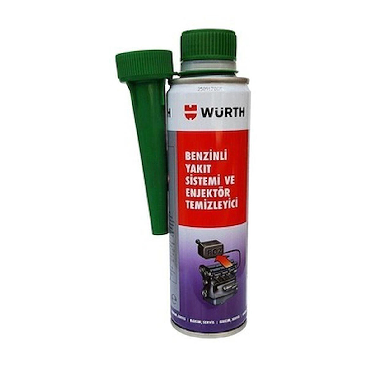 Würth Benzinli Yakıt Sistemi Ve Enjektör Temizleyici 300 ml