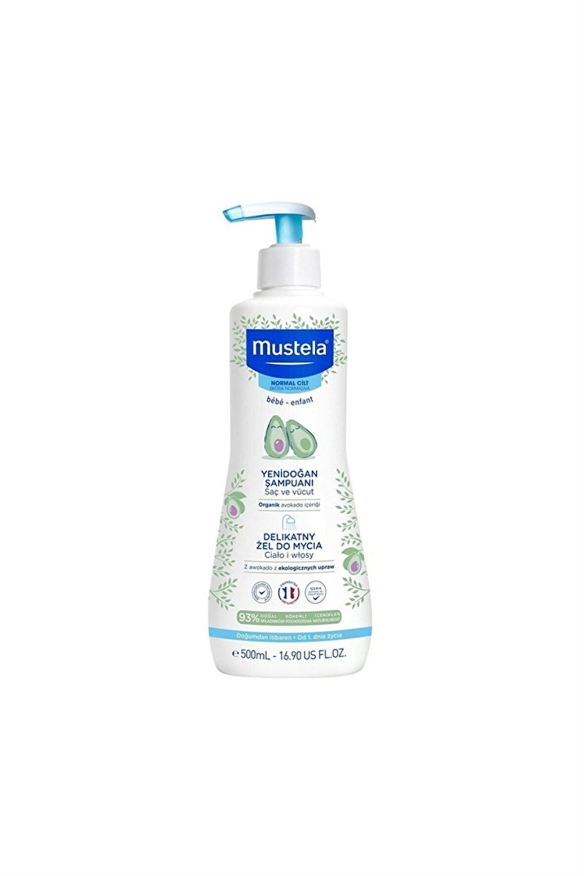 Mustela Yenidoğan Şampuanı 500 ml