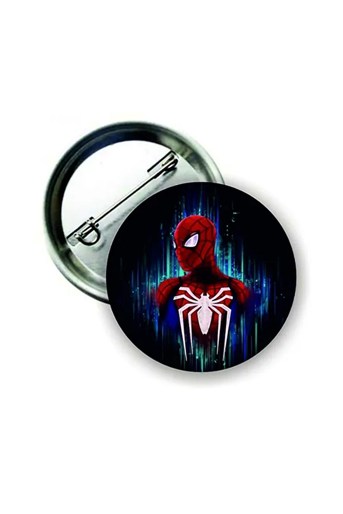 Spiderman Örümcek Adam Buton Rozet