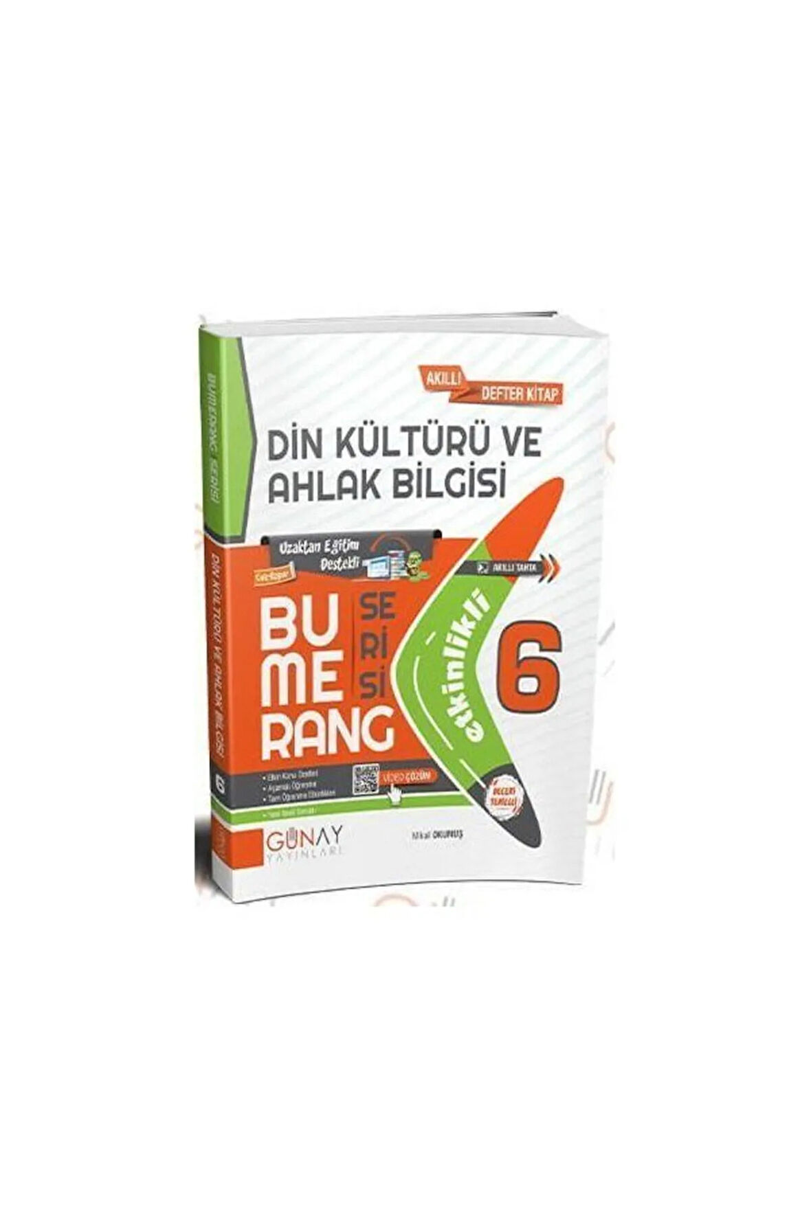Günay 6. Sınıf Din Kültürü ve Ahlak Bilgisi Bumerang Soru Bankası Ayraç Hediyeli