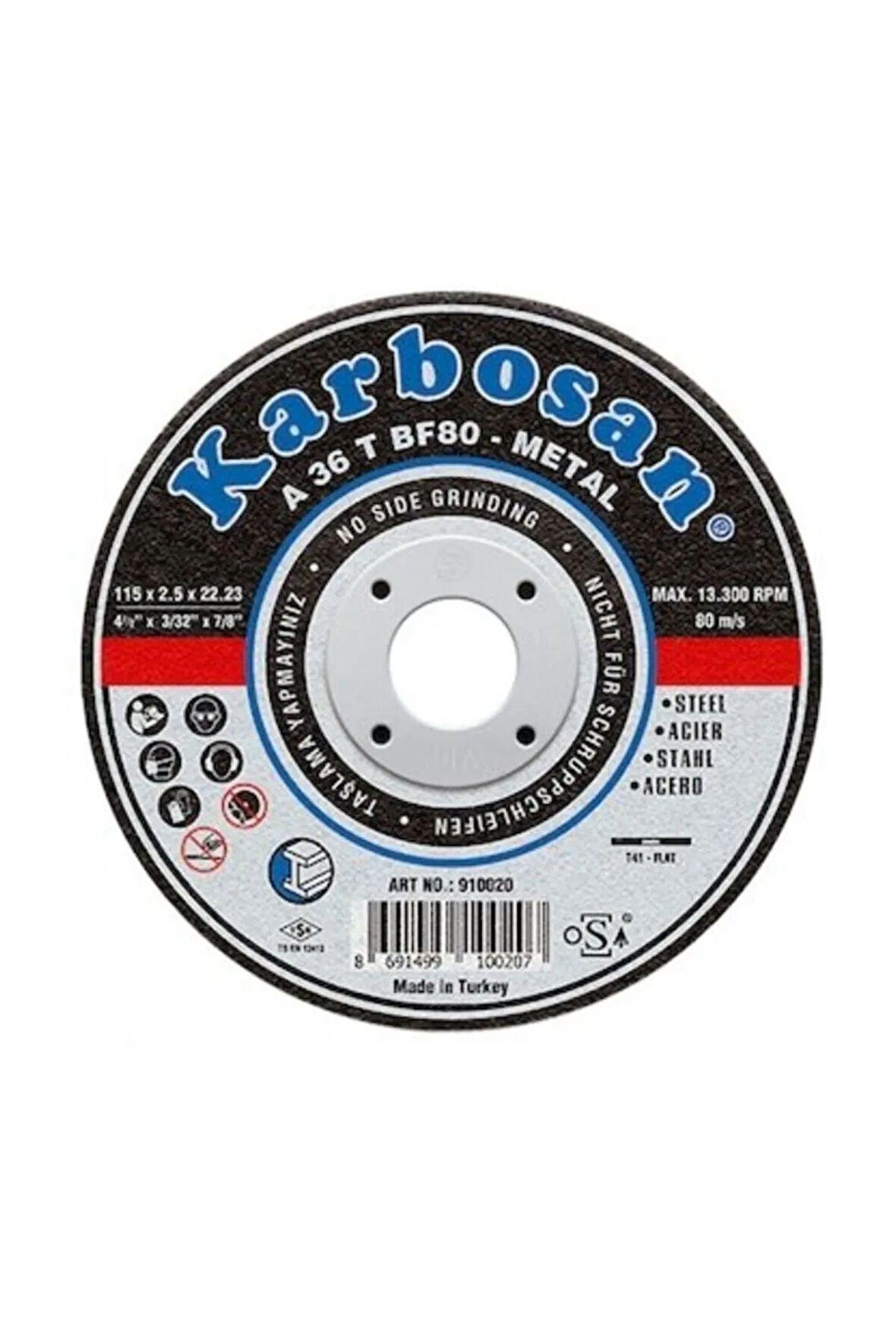 Metal Kesici - - 115 Lik 4 Adet