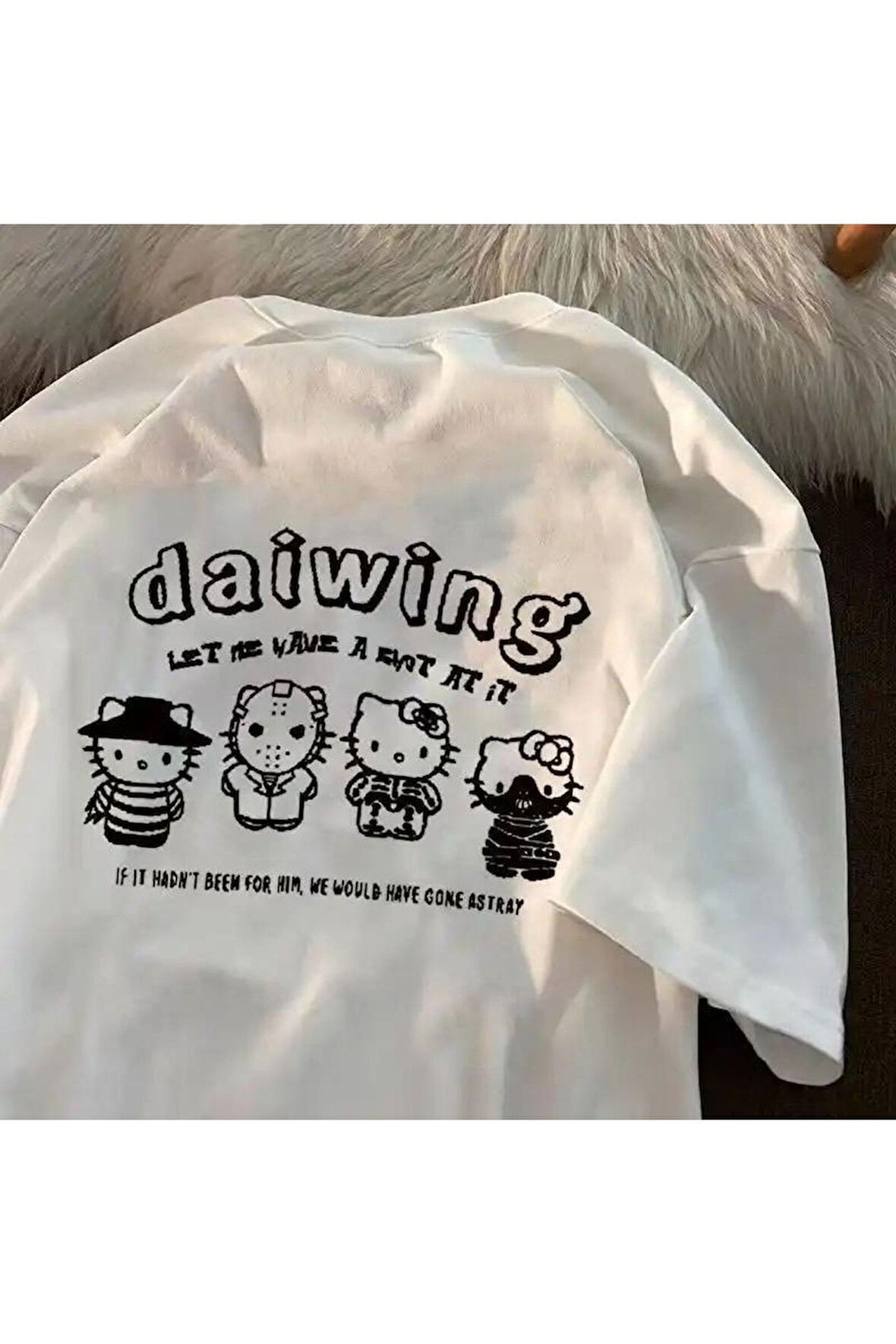 Sanrio Hello Kitty Beyaz T-shirt