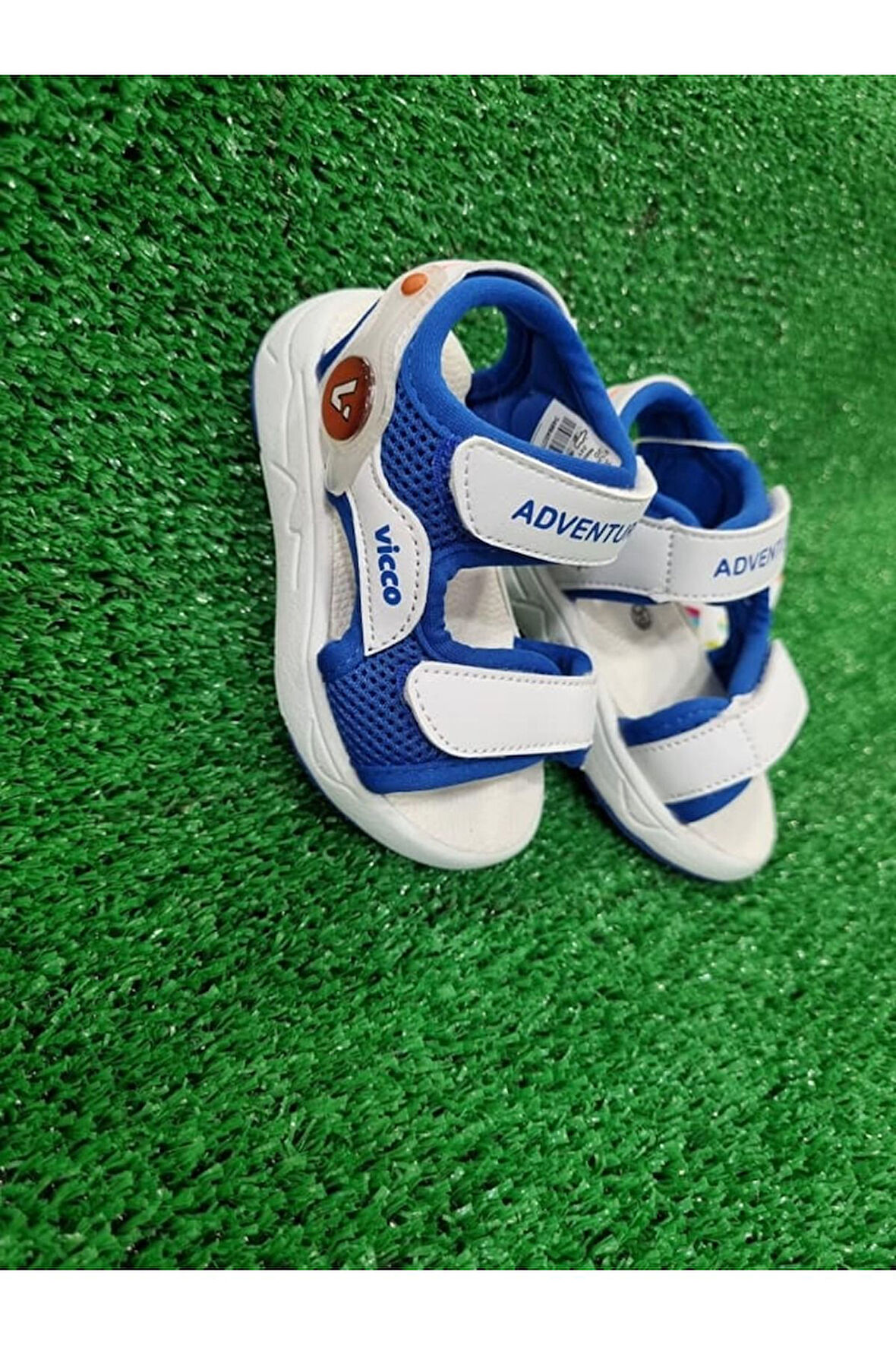 VİCCO Mocha Sandalet Kız İlk Adım, SAX MAVİ