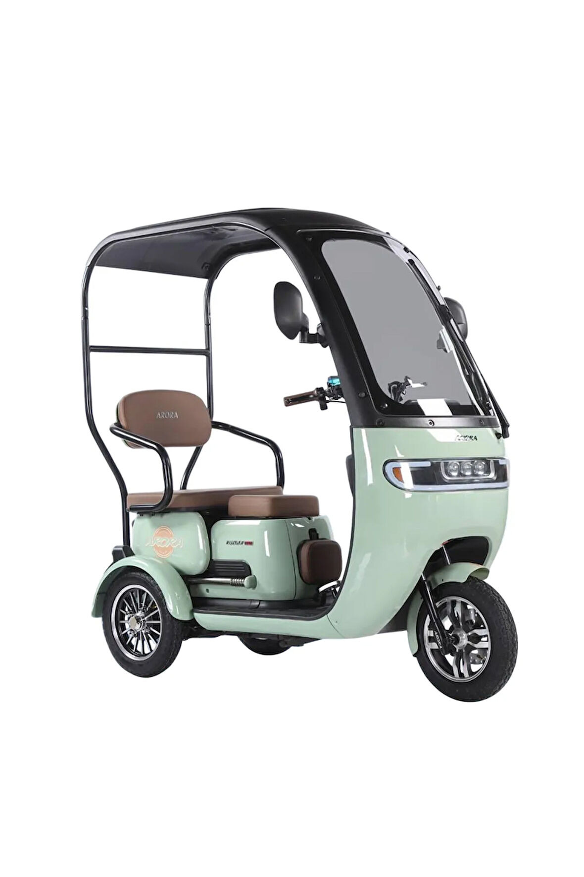 Rüzgar PRO 3 Tekerlekli 5 Akülü Elektrikli Motosiklet - Kırmızı