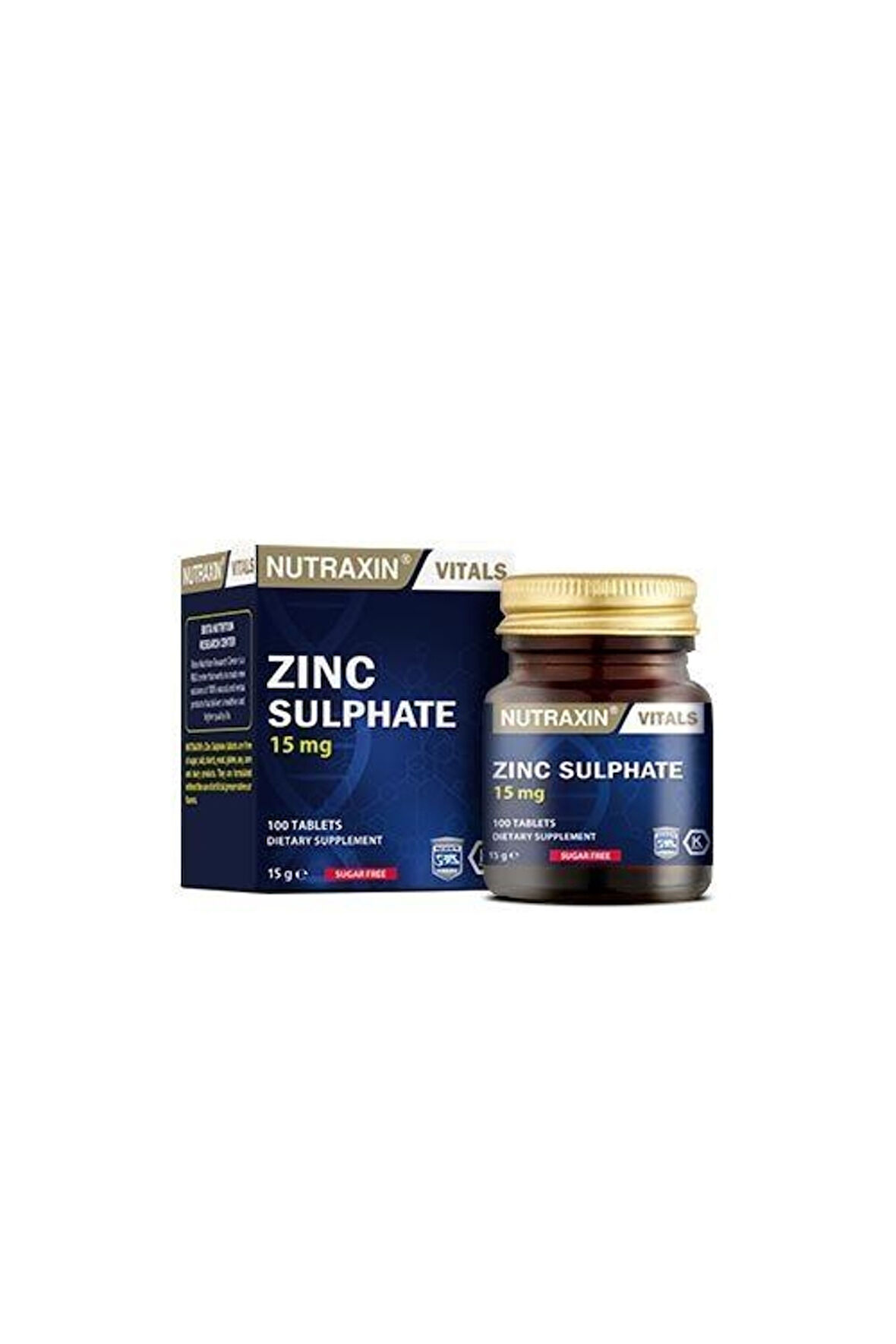 Zinc 15 mg 100 Tablet ( 1 ADET )