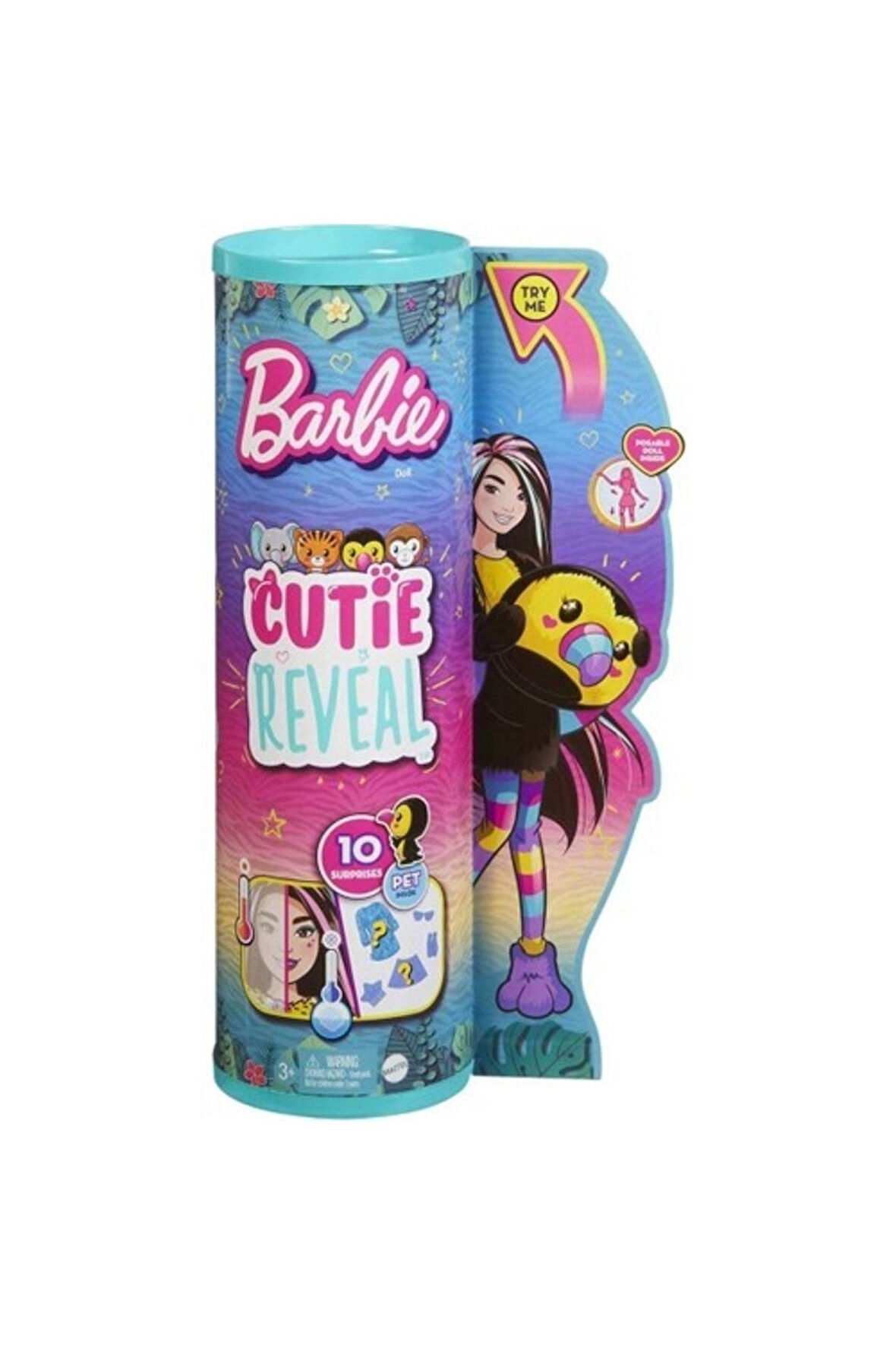 Cutie Reveal Tropikal Orman -tukan Hkp97 Hkr00 Lisanslı Ürün