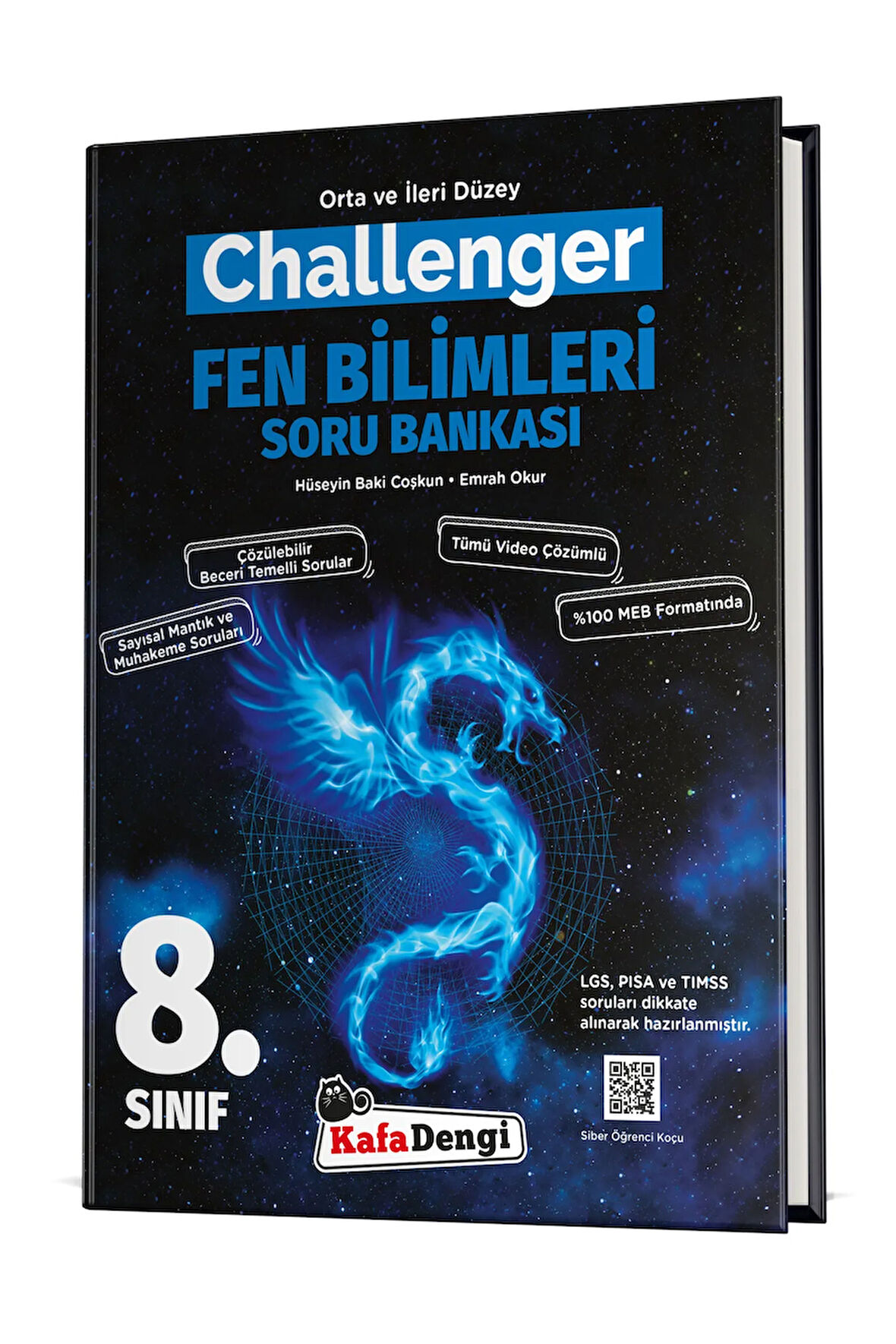 8. Sınıf CHALLENGER Fen Bilimleri Soru Bankası - Tümü Video Çözümlü (Orta ve İleri Düzey)