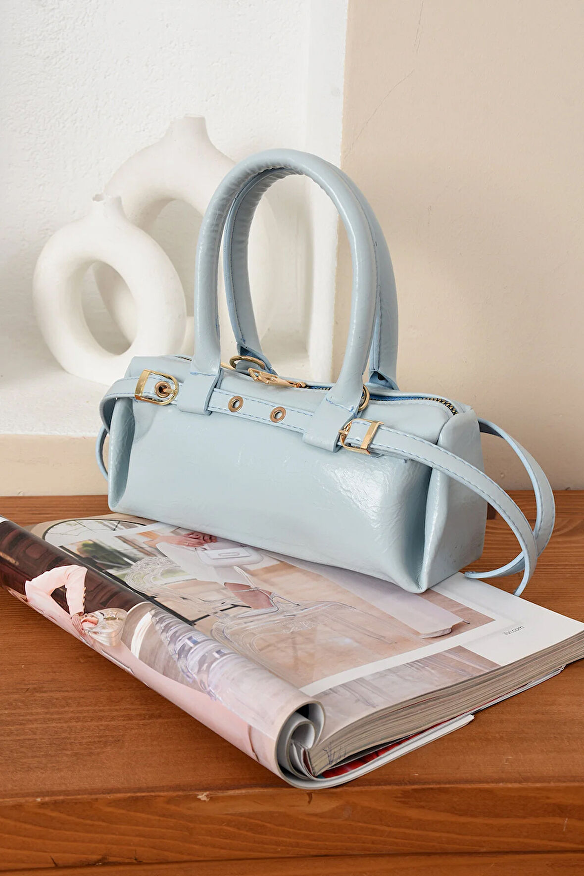 Lüks Dört Mevsim El Ve Omuz Çantası