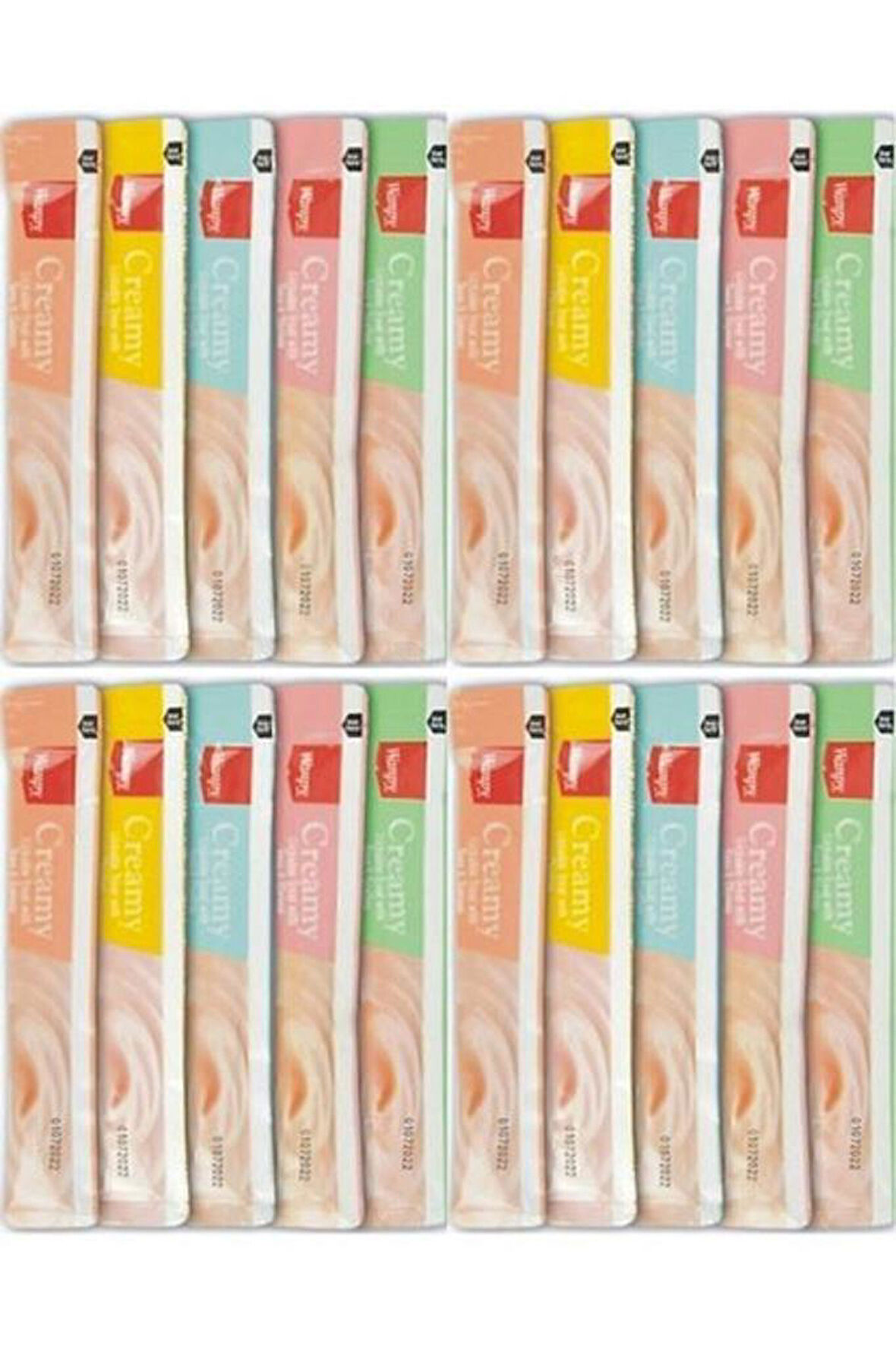 Wanpy Creamy Cat Treat Karışık Krema Sıvı Kedi Ödül Maması 14 gr X 20 Adet