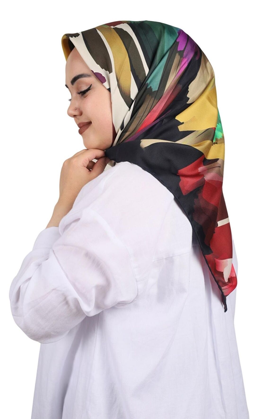 Polyester Tivil Eşarp  Kış Sezonu - 8295795 - Renk-914-51