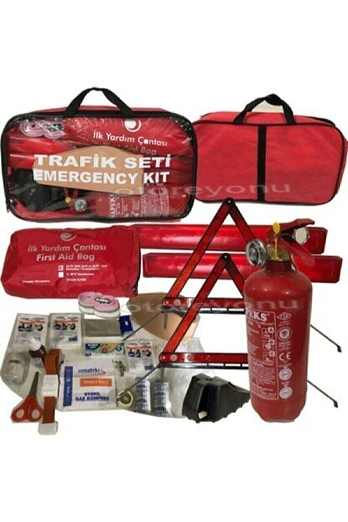 Çantalı Takviye Kablolu Trafik Seti