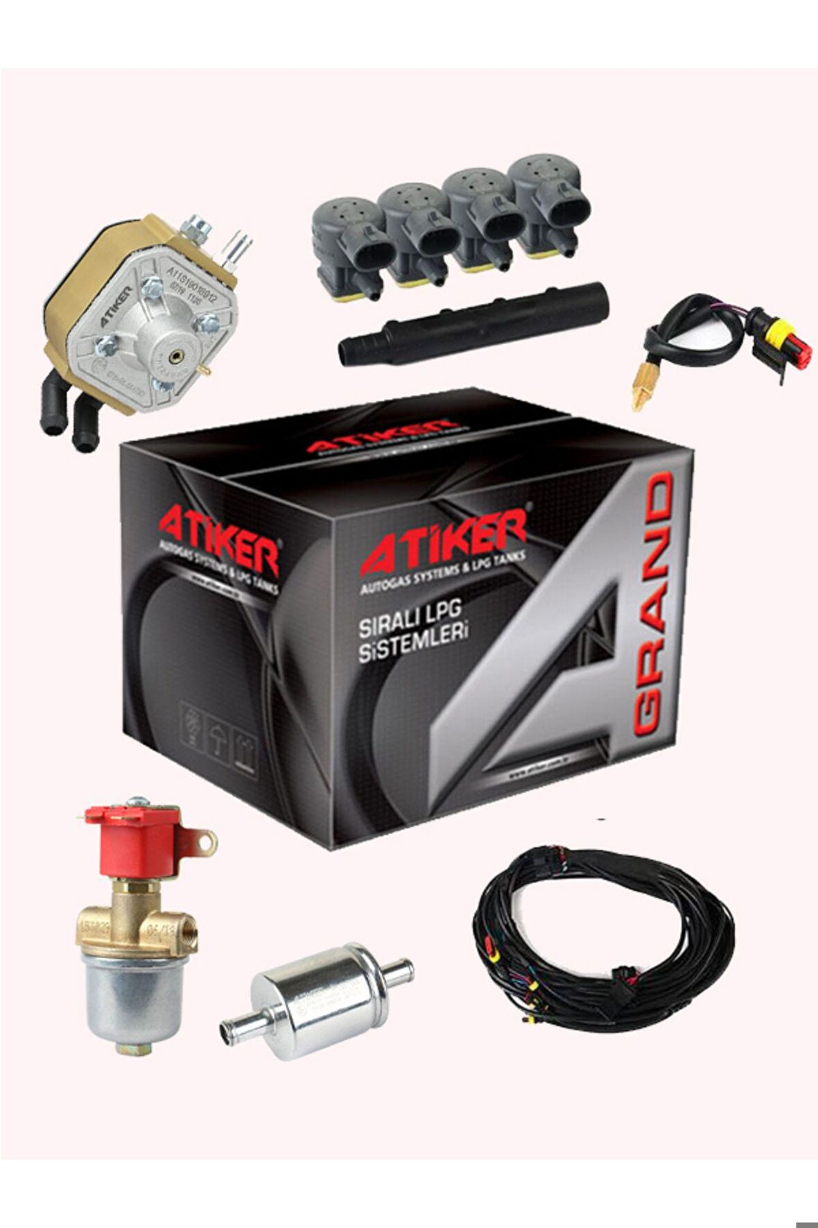 Atiker Grand Kit ( Sıralı Sistem 4 Silindir Kit Atiker )