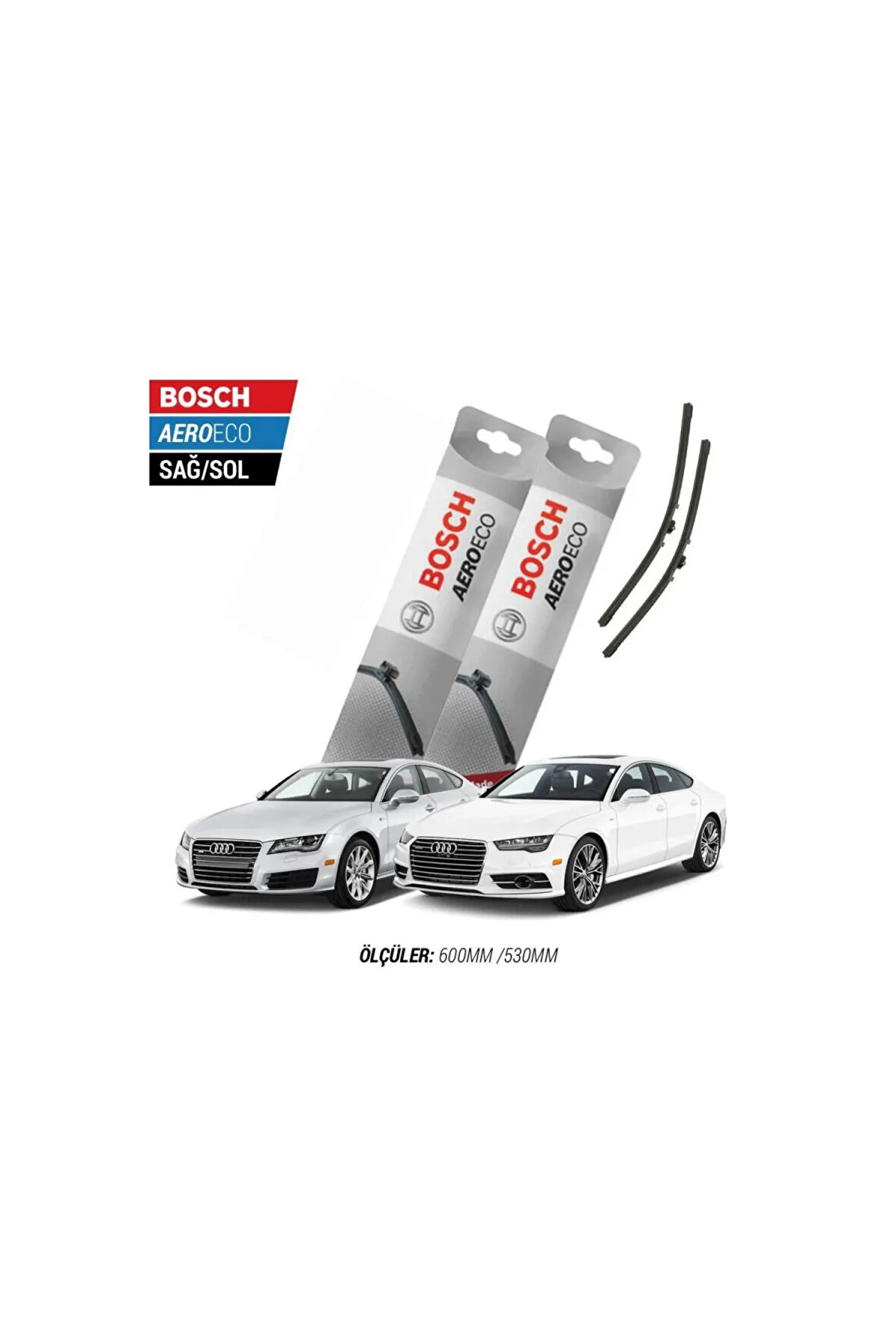 Audi A7 2016 Model Bosch Aeroeco Muz Silecek Takımı