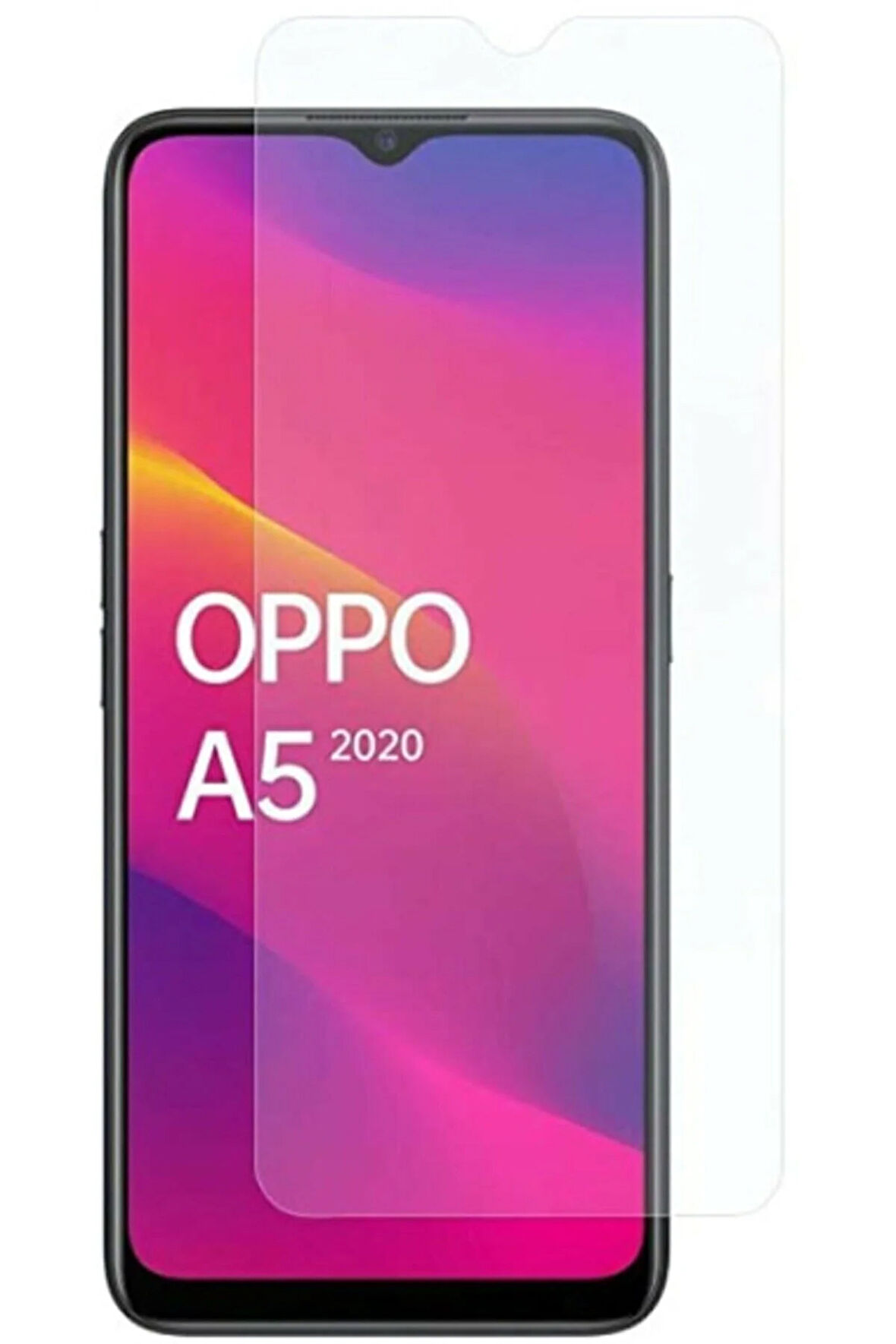 Oppo A5 2020 Temperli Ekran Koruyucu Kırılmaz Cam