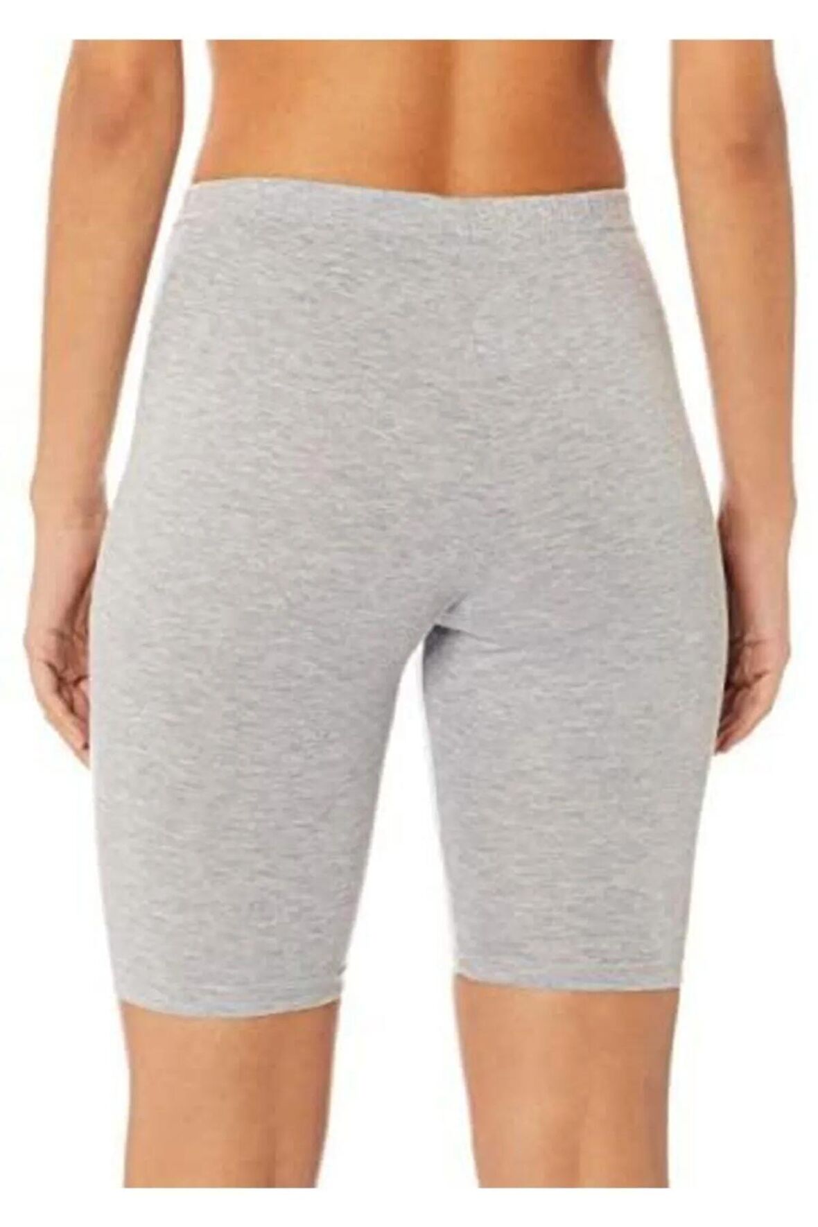 Kadın Gri Pamuklu Dizüstü Tayt Yeni Sezon (1 Adet Ekonomik)