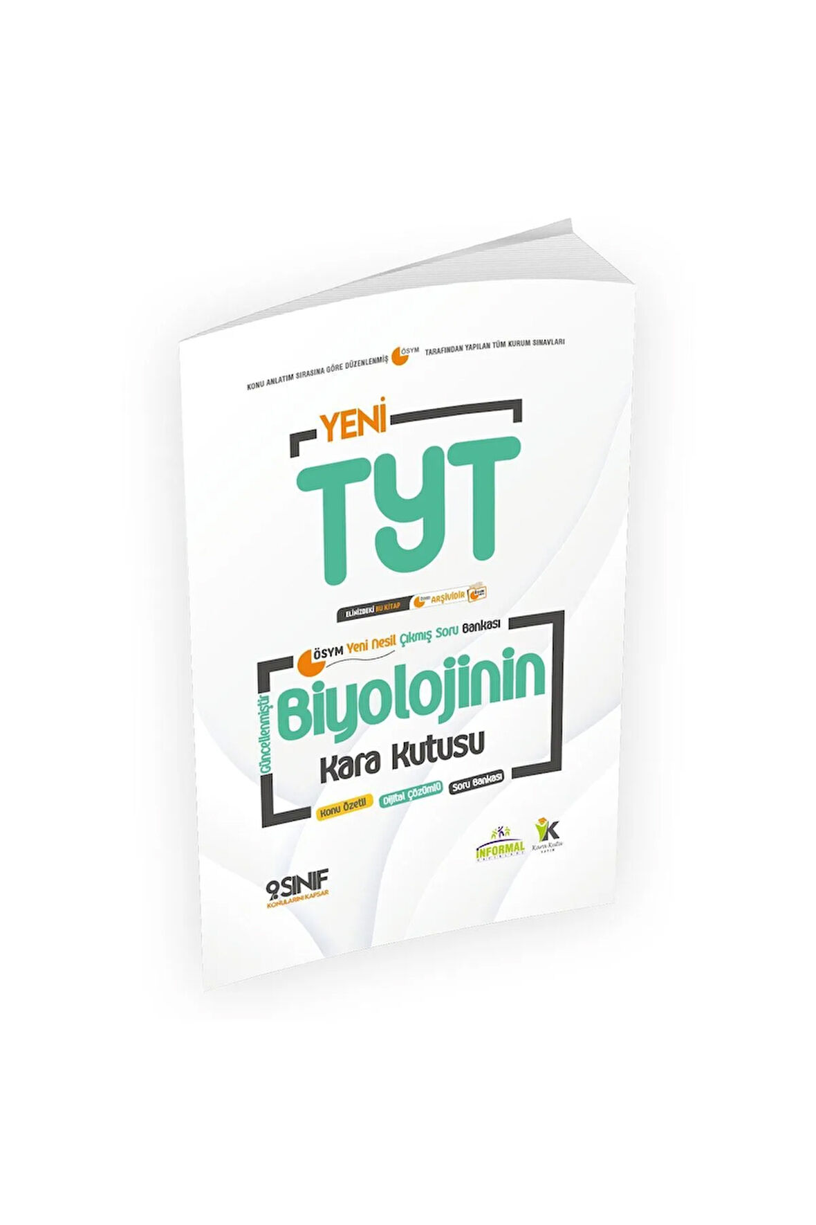 Tyt Biyolojinin Kara Kutusu 1.kitap Konu Ö.dijital Çözümlü Soru Bankası (9.sınıf Tyt Konuları)