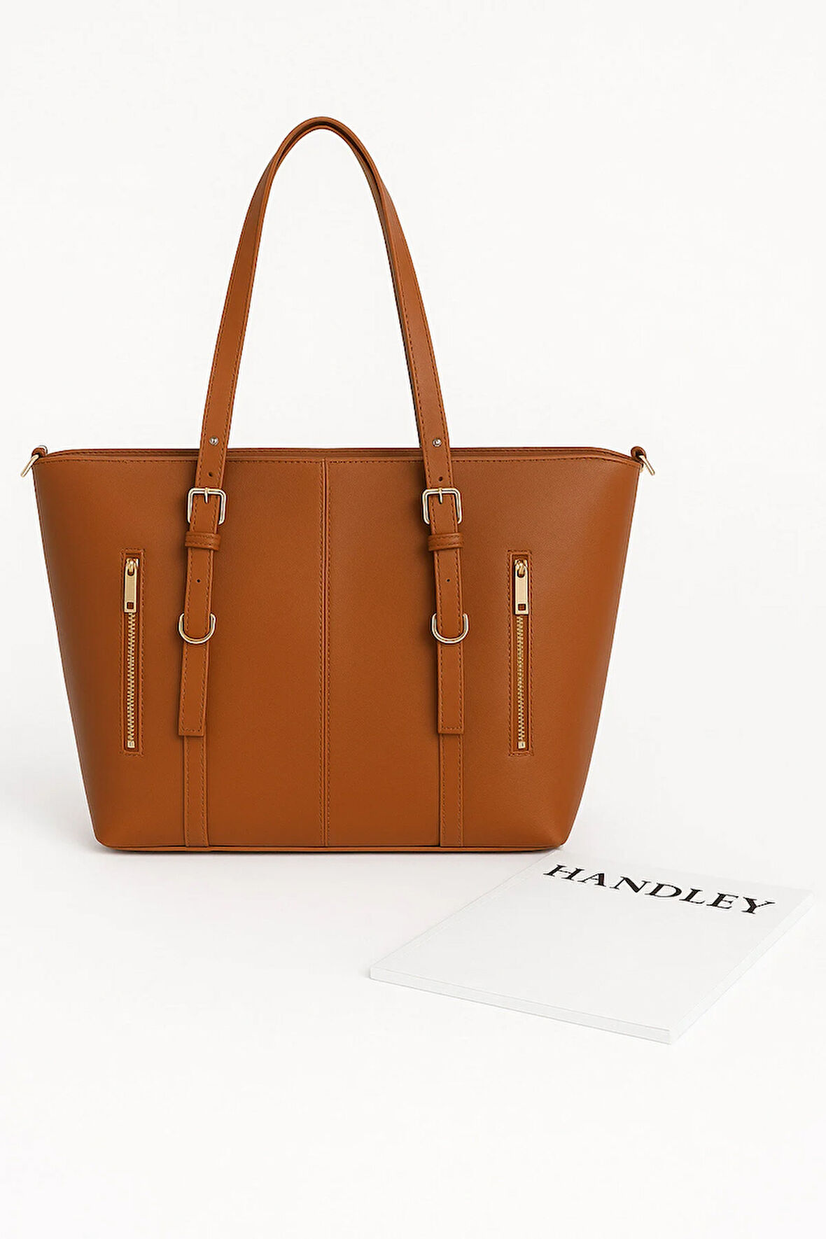 Lüks Fermuarlı Omuz Çantası