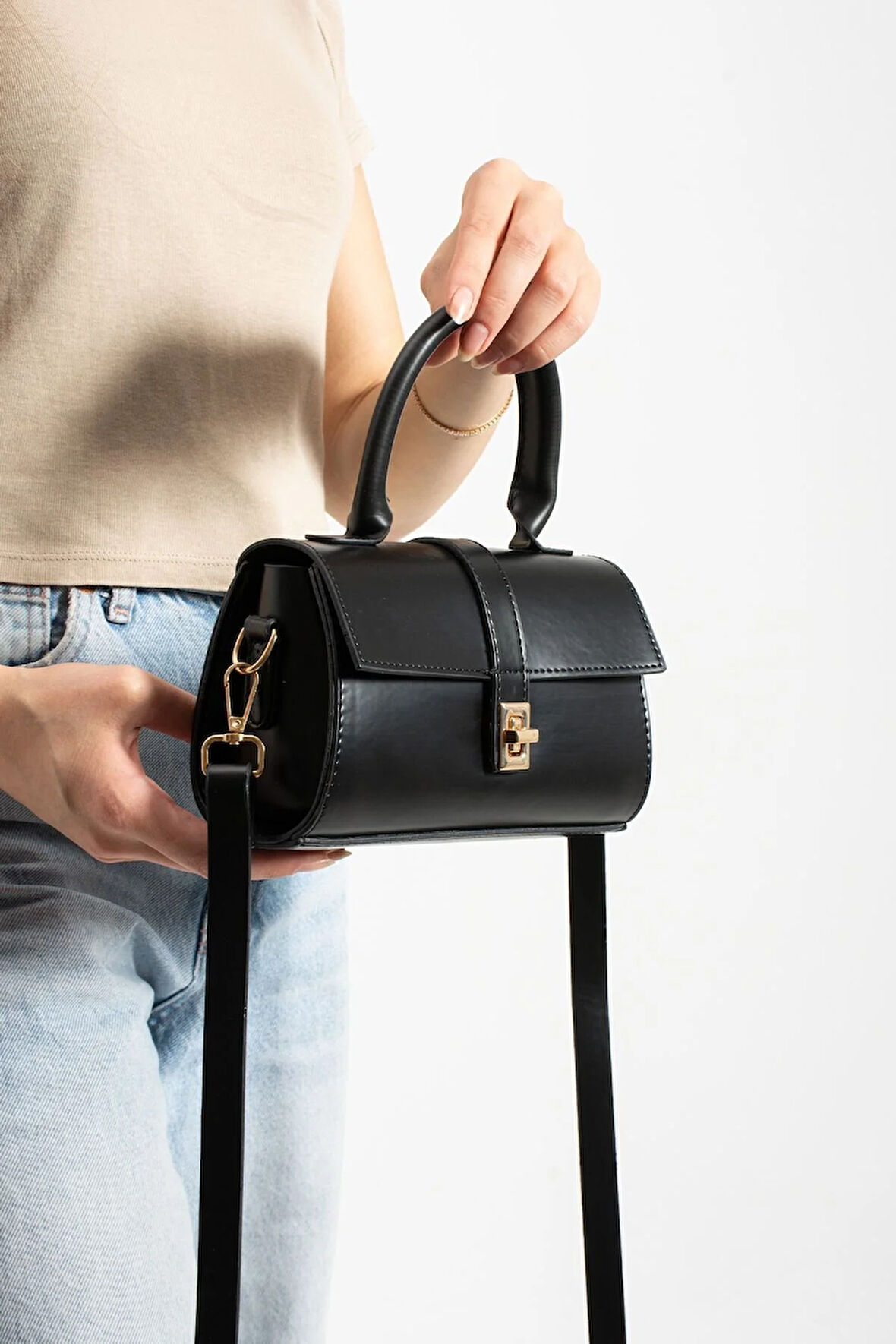 stylish design kadın el ve omuz çantası