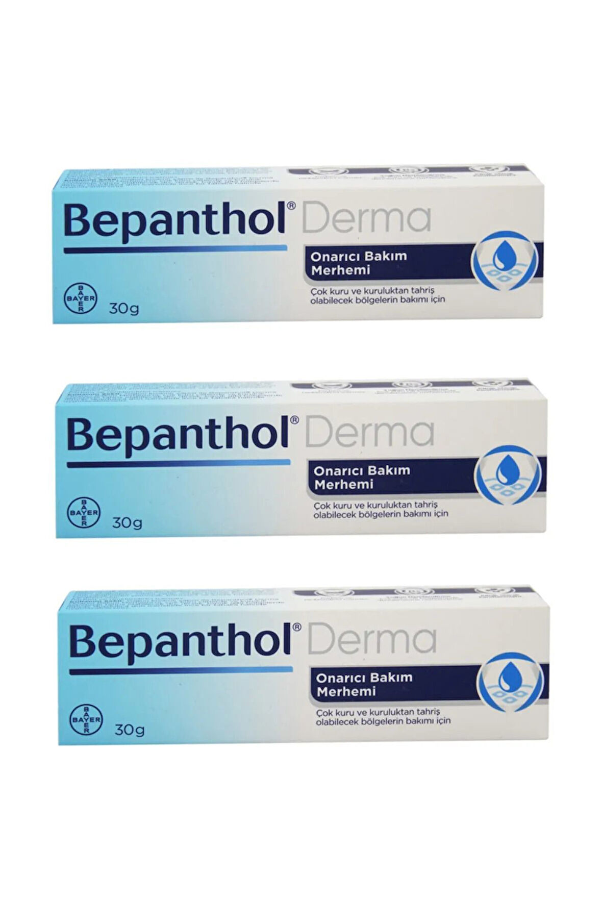 Derma Onarıcı Bakım Kremi 30 gr X 3 Adet