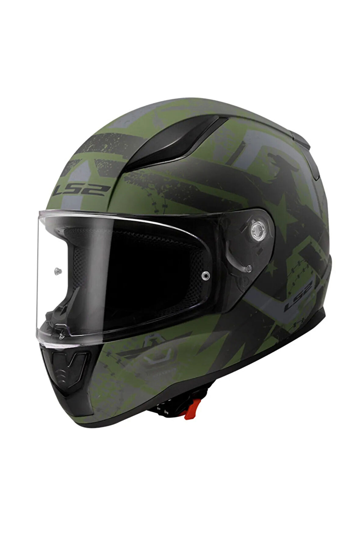 RAPID 2 THUNDER BIRDS MAT YEŞİL-SİYAH-GRİ KASK