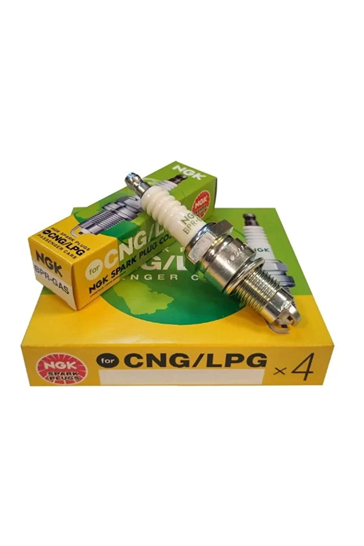 Ateşleme Lpg Buji Takımı 4 Adet Cng/lpg Bpr-gas 7988