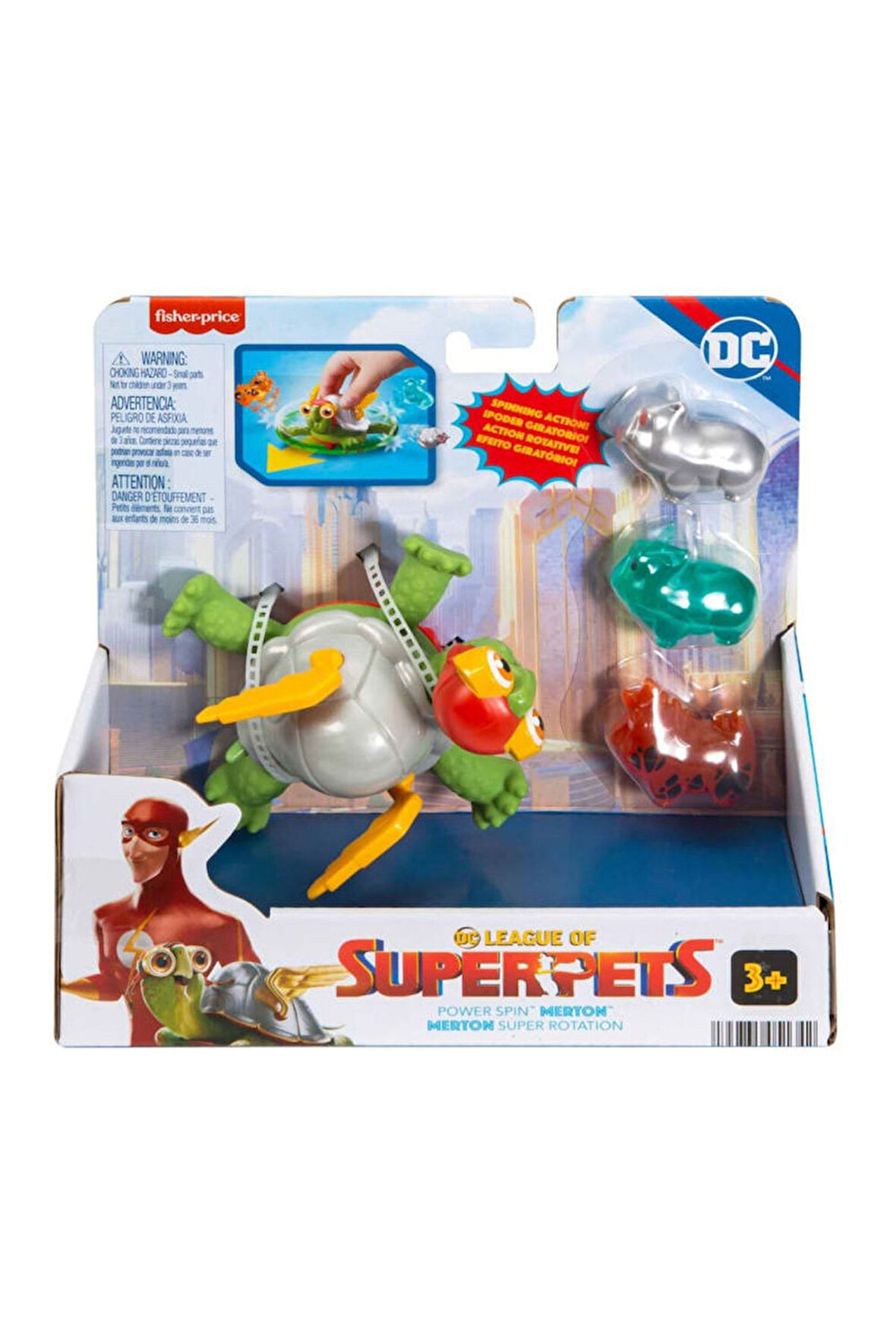 Dc League Of Super Pets Aksiyon Figürleri Hgl08-hgl10