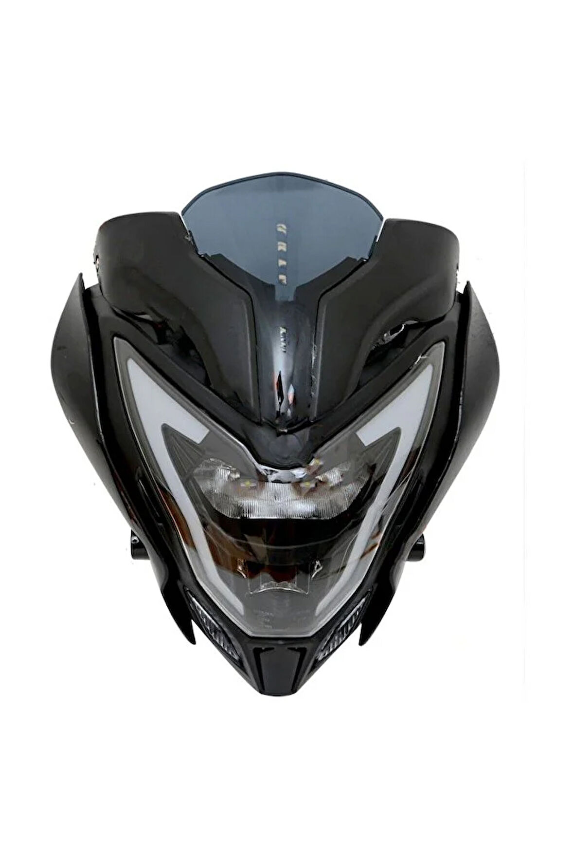 Bajaj Pulsar Ns 200- Rs 200 Ledli Ön Far Ön Grenaj Siperlik Camı Komple Set Supermoto