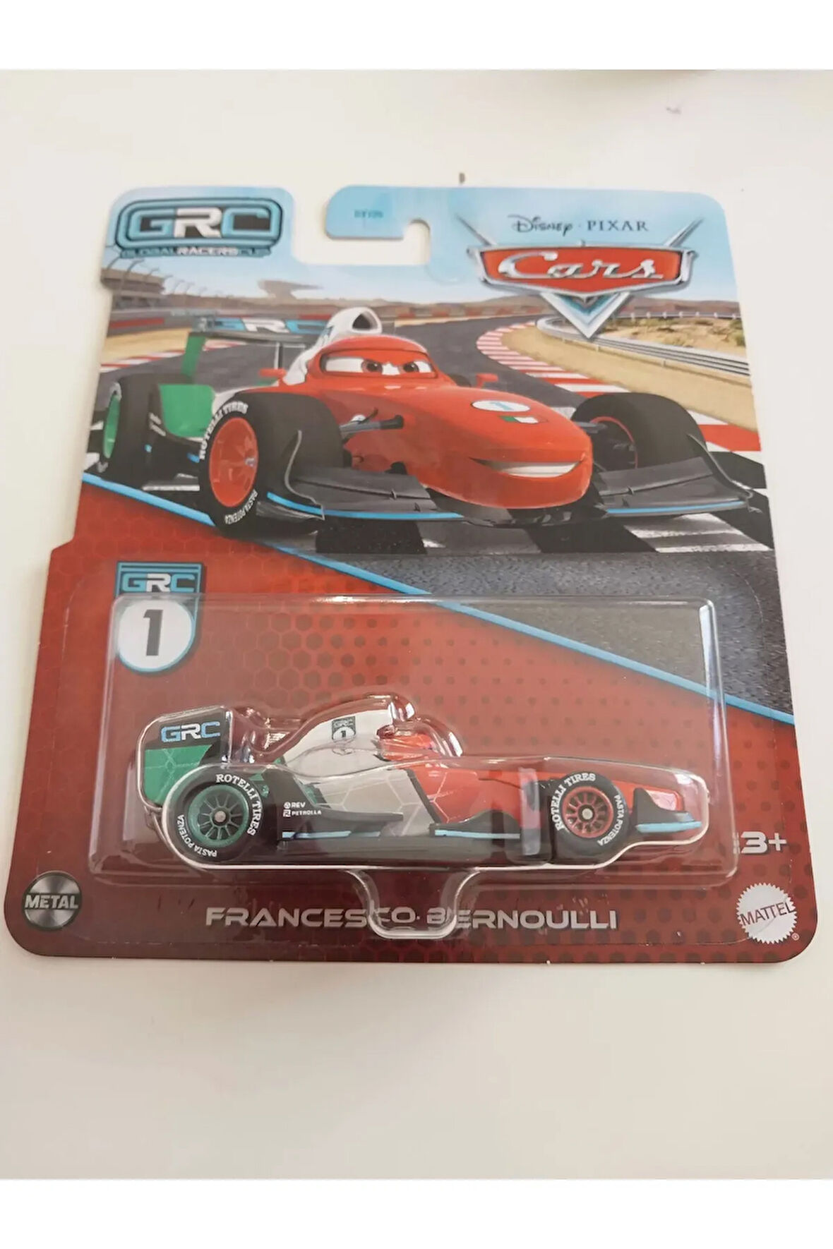 Disney Cars Francesco Bernoullı DXV29-HTY01
