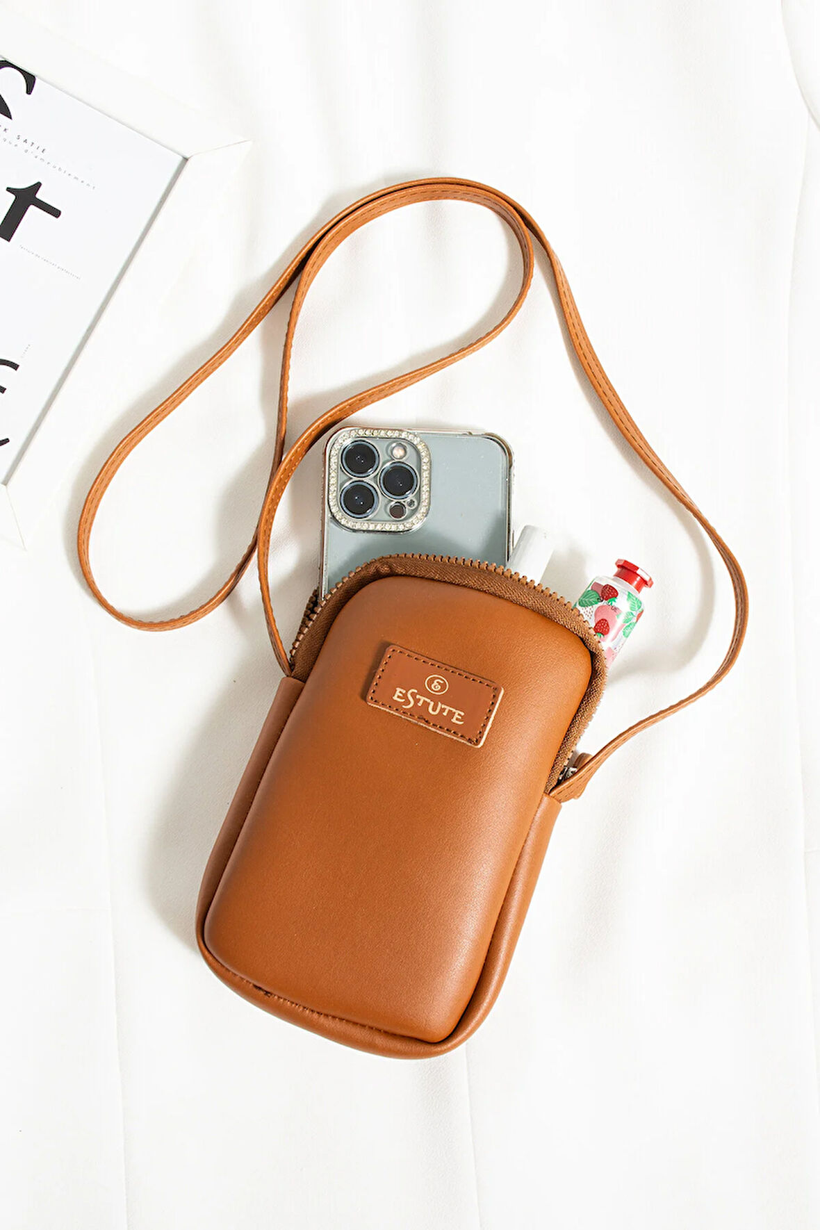 Unisex Telefon Luk Ayarlanabilir Çapraz Çanta