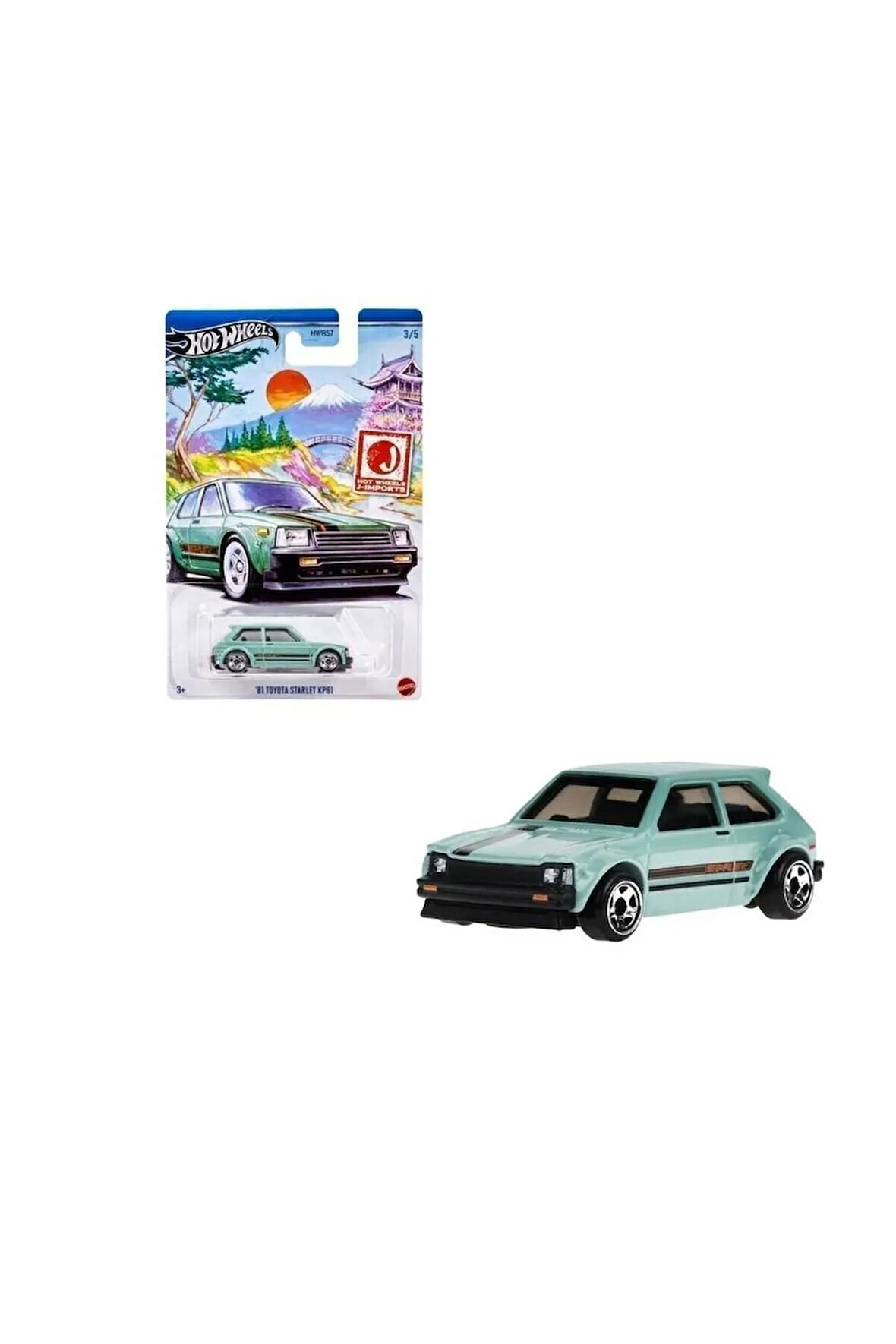 J-Imports - '81 Toyota Starlet KP61 HWR57 - HRT02