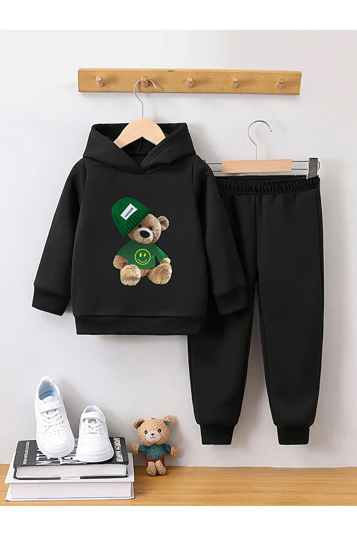 Ayı Premium 3. İplik Compact Sweatshirt & Eşofman Takımı - 2 Parça Spor Takım