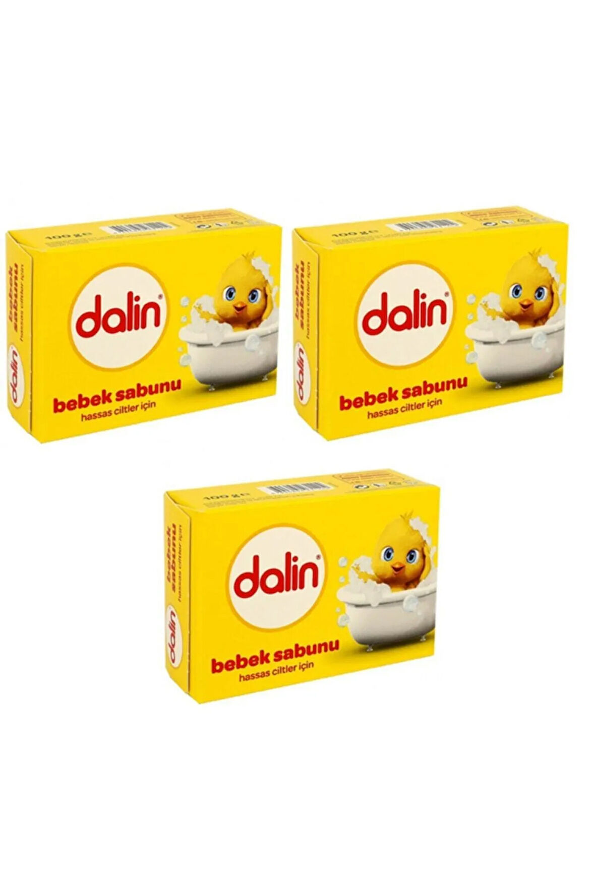 Bebek Sabun 3'lü Set 100 gr