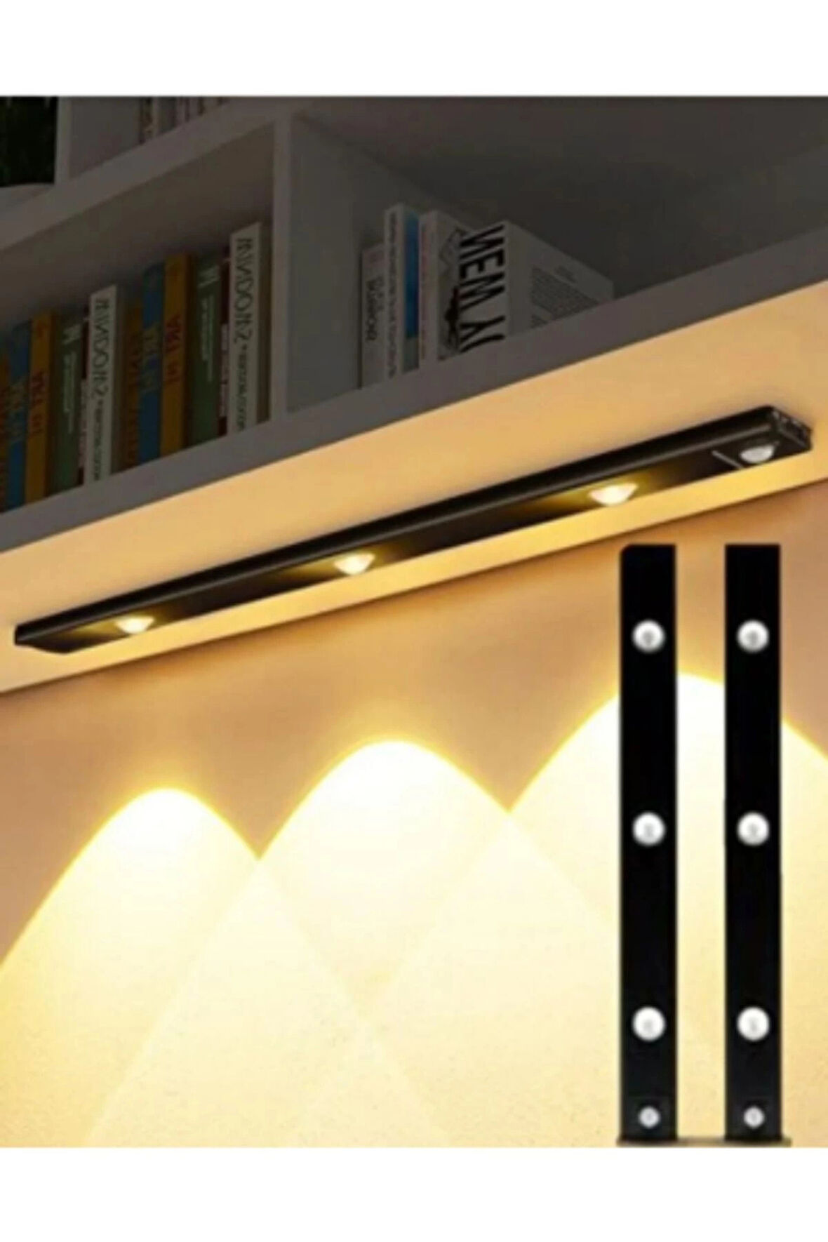 Bella Şarjlı Slim Cabinet Tezgah Üstü Usb Şarjlı Mıknatıslı Sensörlü 3W 3 Renk