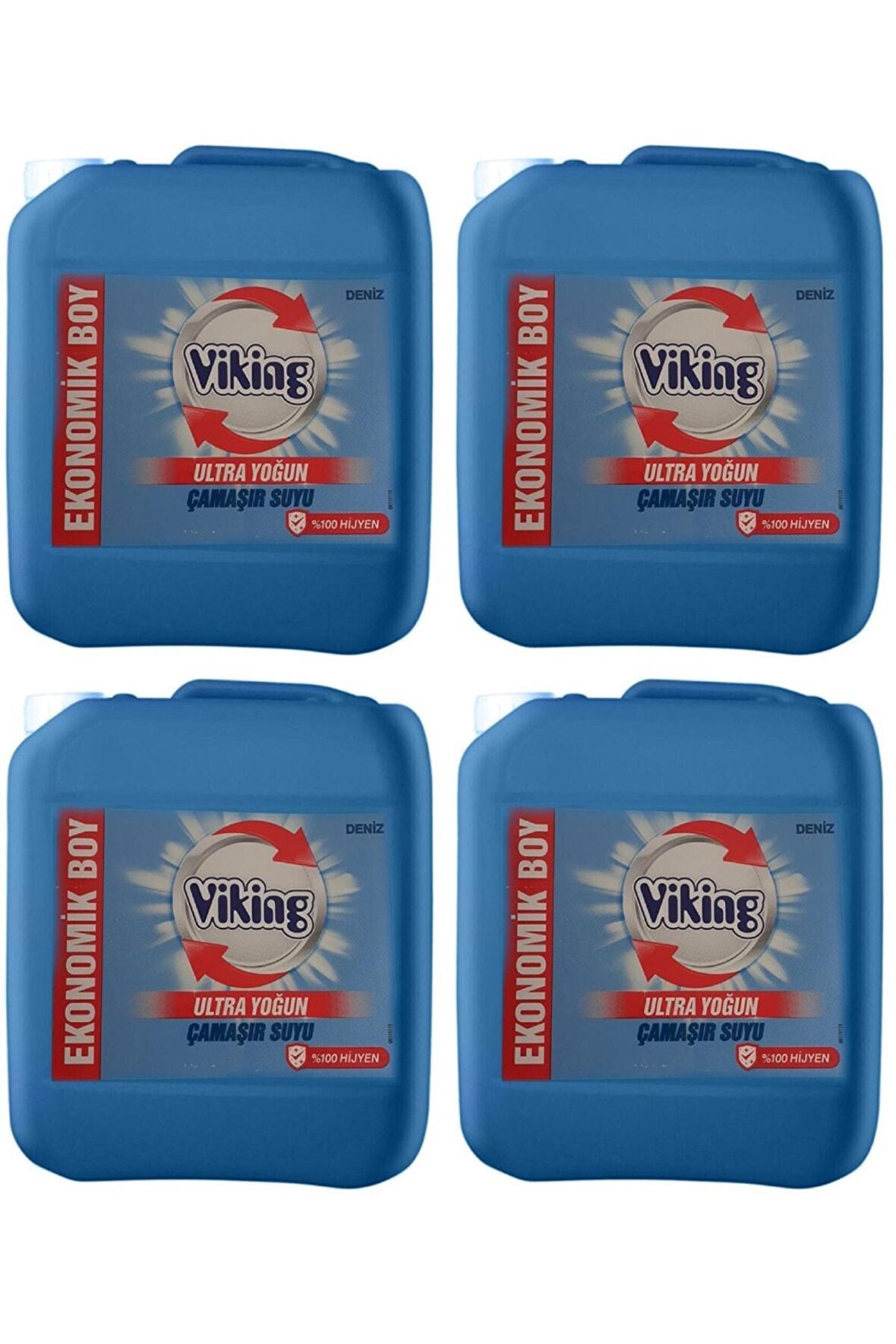 Viking Yoğun Kıvamlı Çamaşır Şuyu Deniz 3,5 Litre 4 Adet