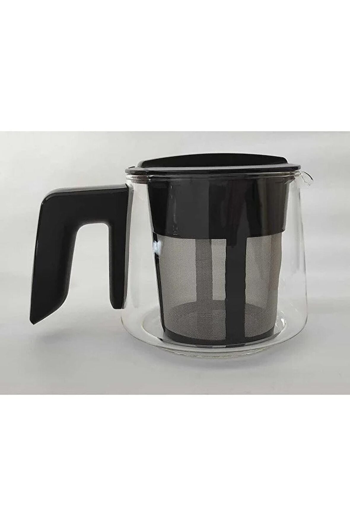 Tea N More Çay Makinesi Cam Demlik Süzgeçli