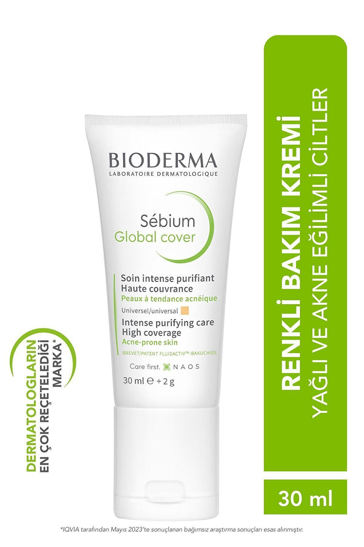 SEBIUM GLOBAL COVER ANTI- SKIN RENEWAL CARE CREAM WITH AHA AND SALICYLIC ACID 30 ML GKHAİR338