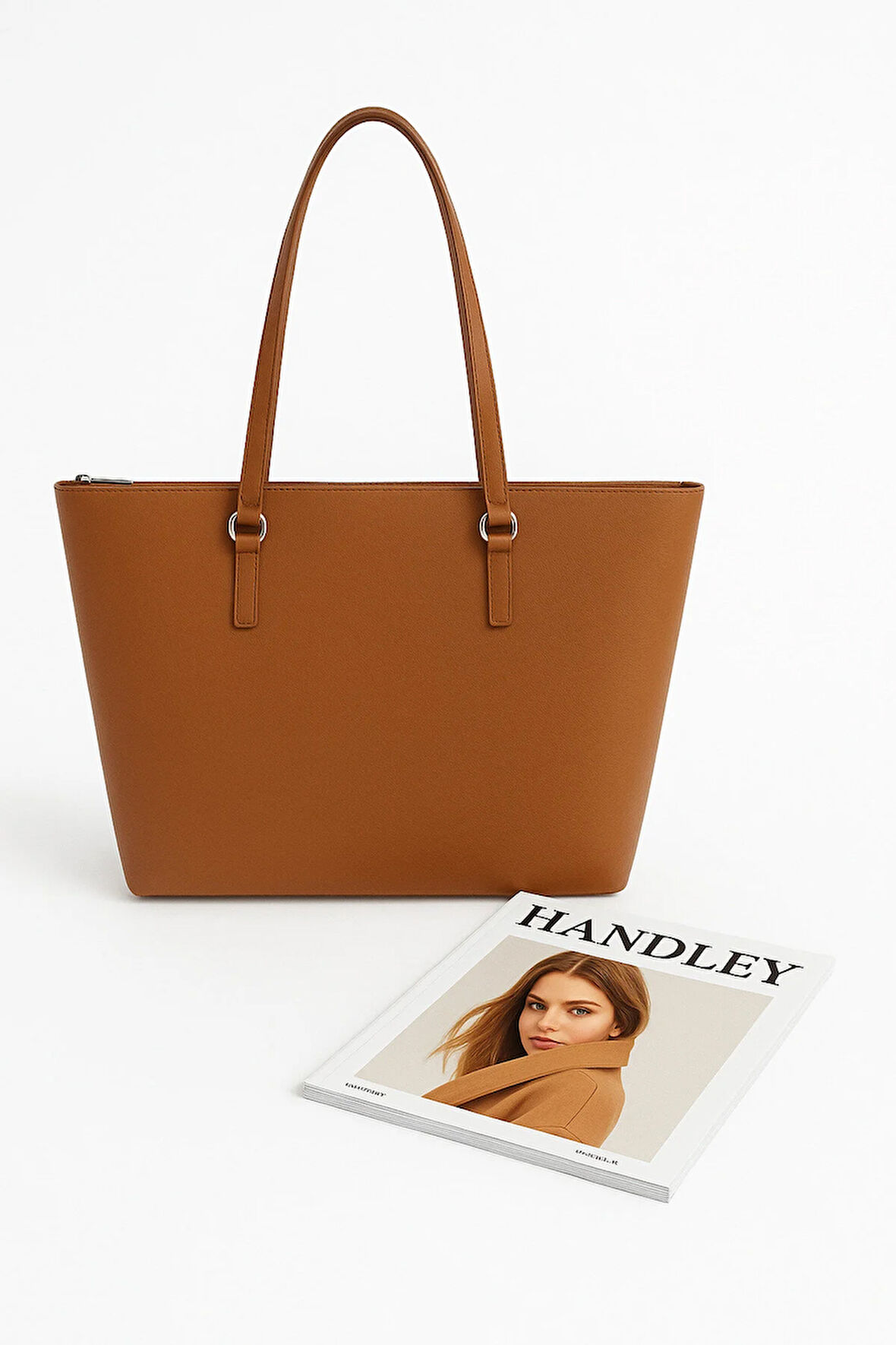 Klasik Shopper Büyük Kapasiteli Omuz Çantası