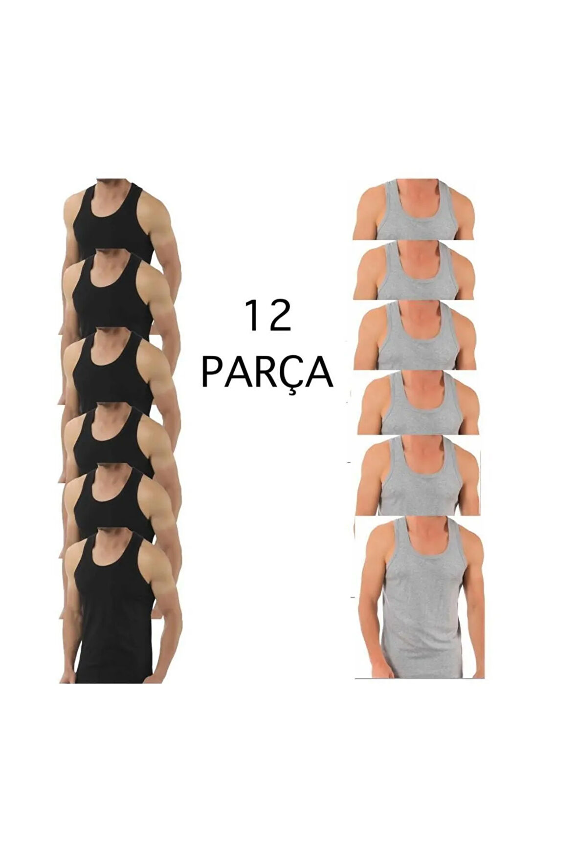 12 lı renkli erkek atleti