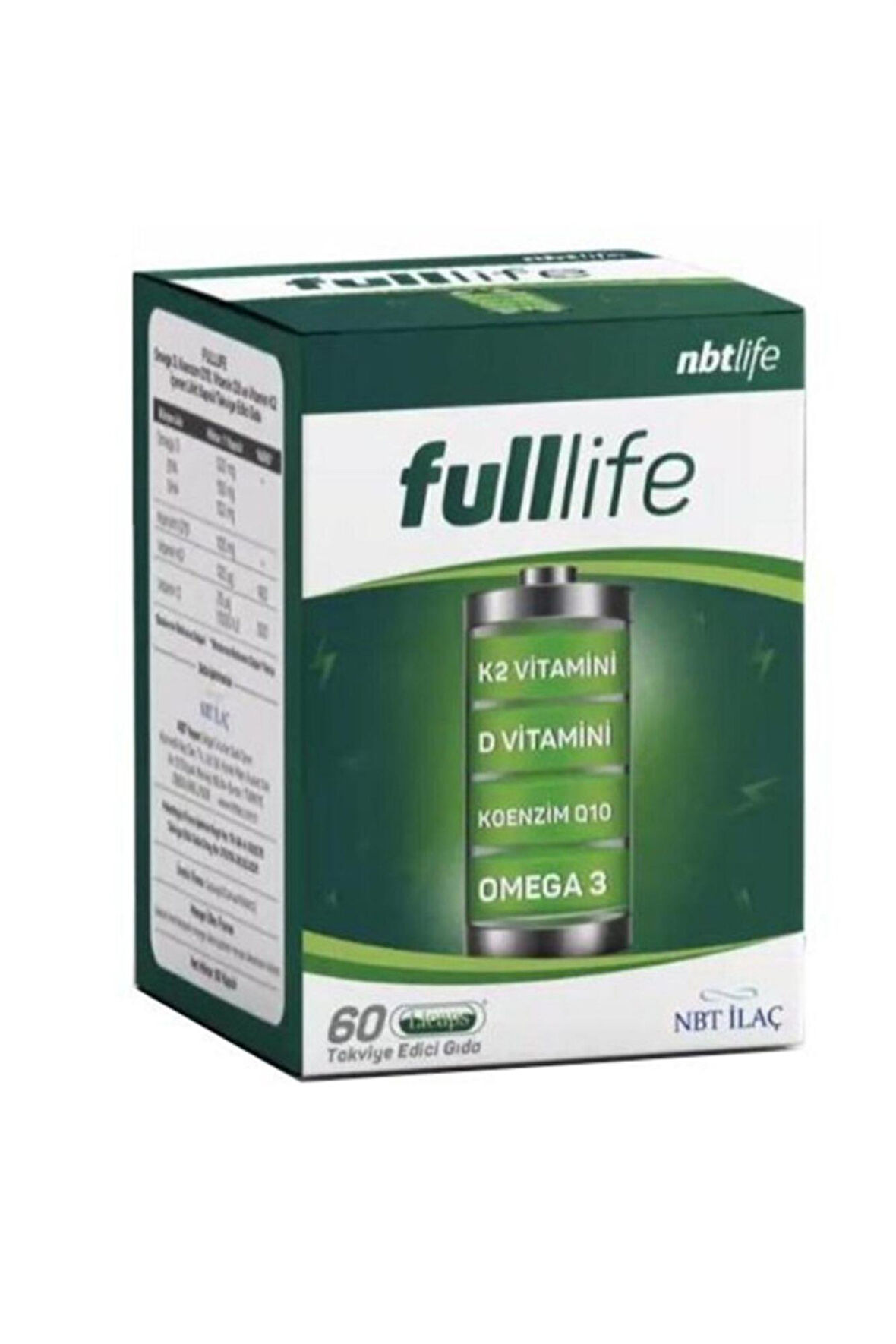 Nbt Life Fulllife 60 Kapsül