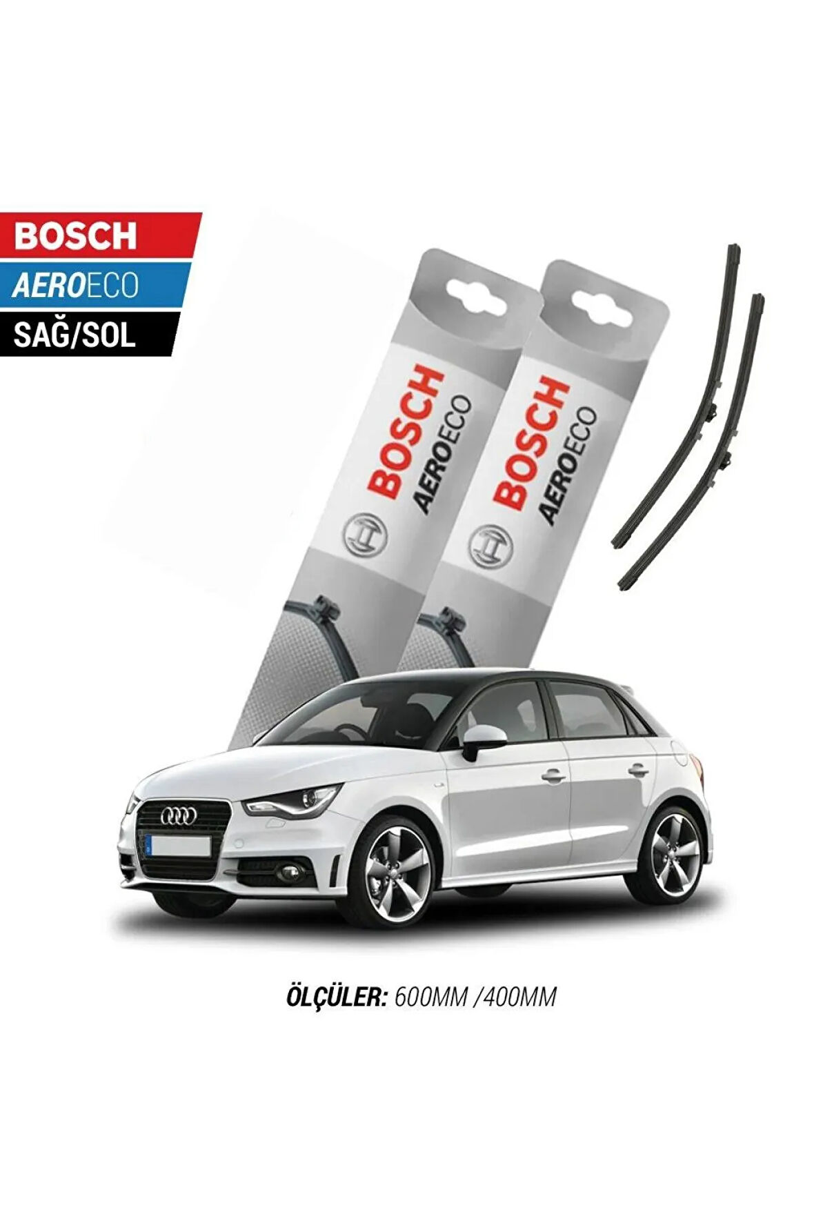 Audi A1 2018 Model Bosch Aeroeco Muz Silecek Takımı