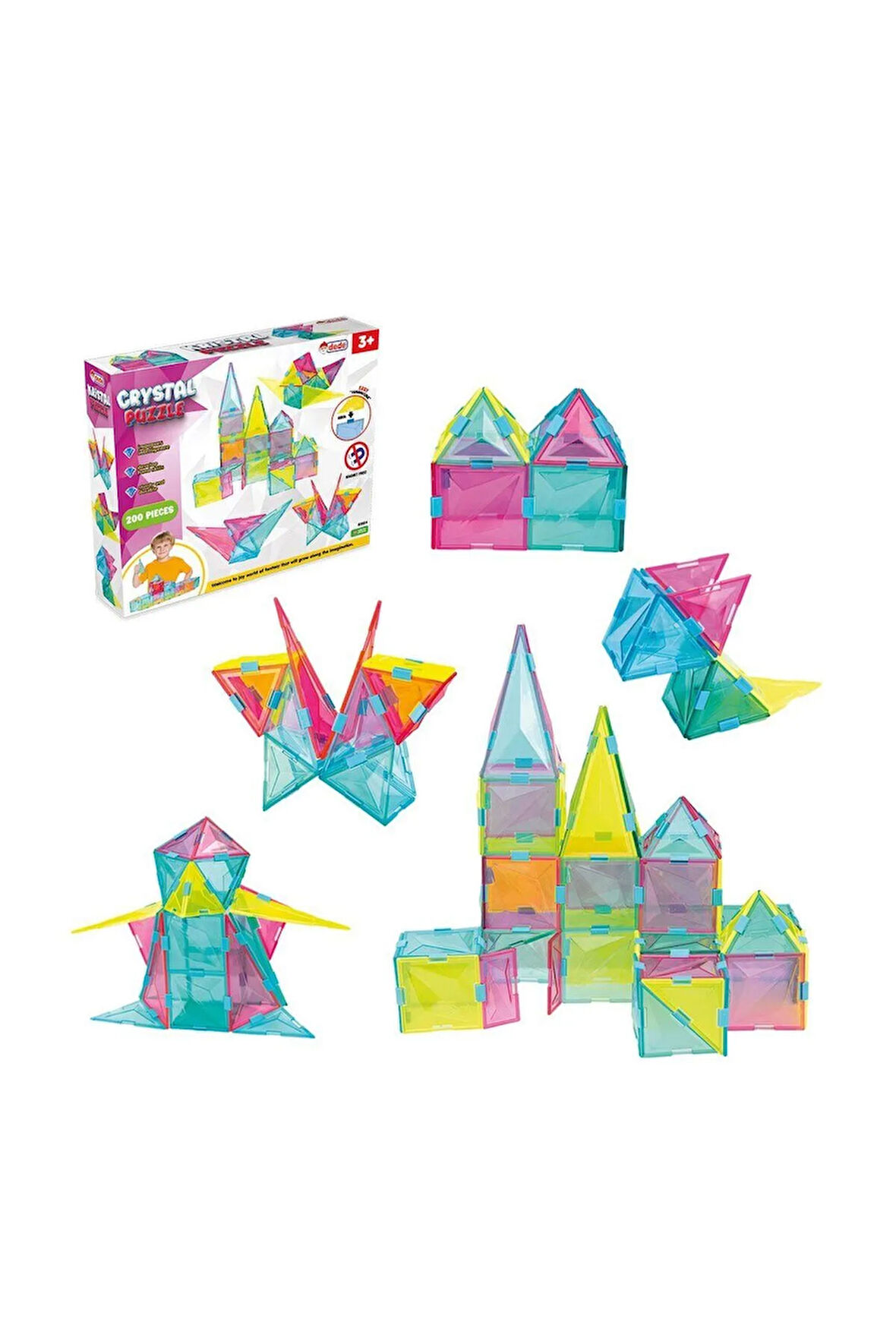 03924 Kristal Puzzle 200 Prç