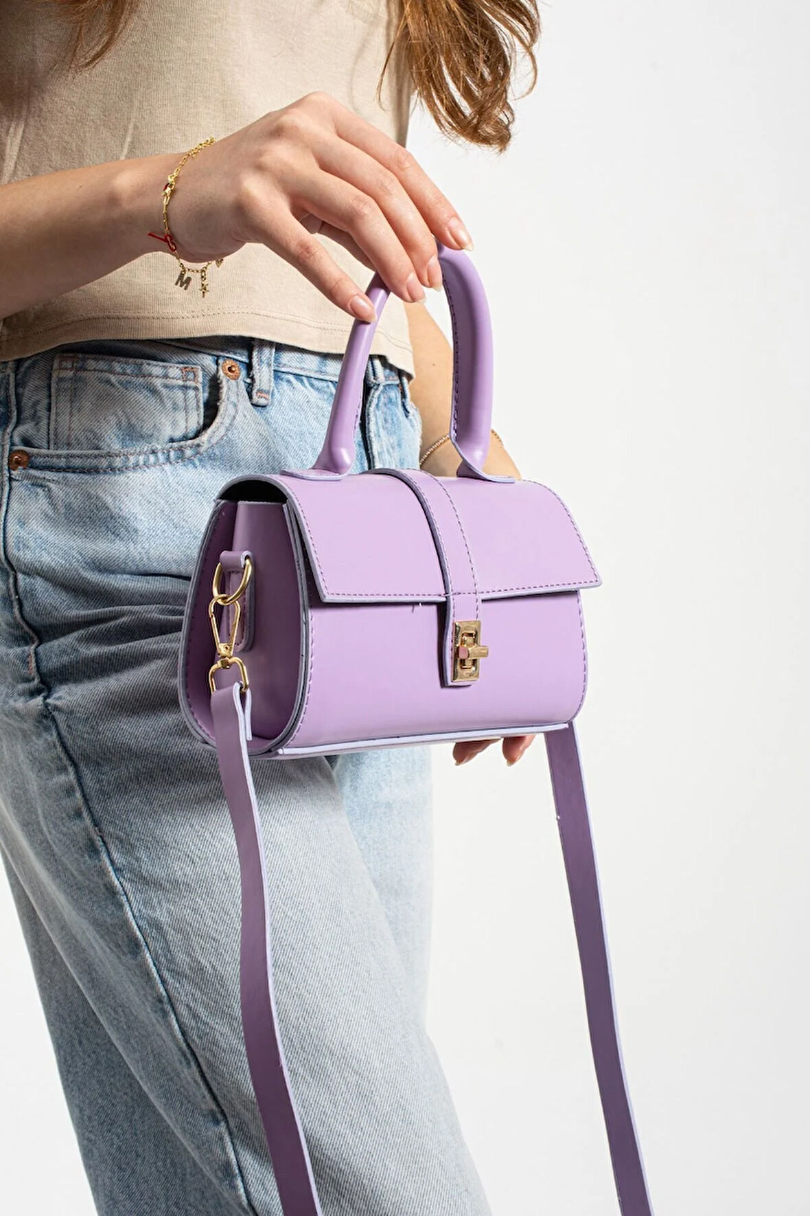 stylish design kadın el ve omuz çantası