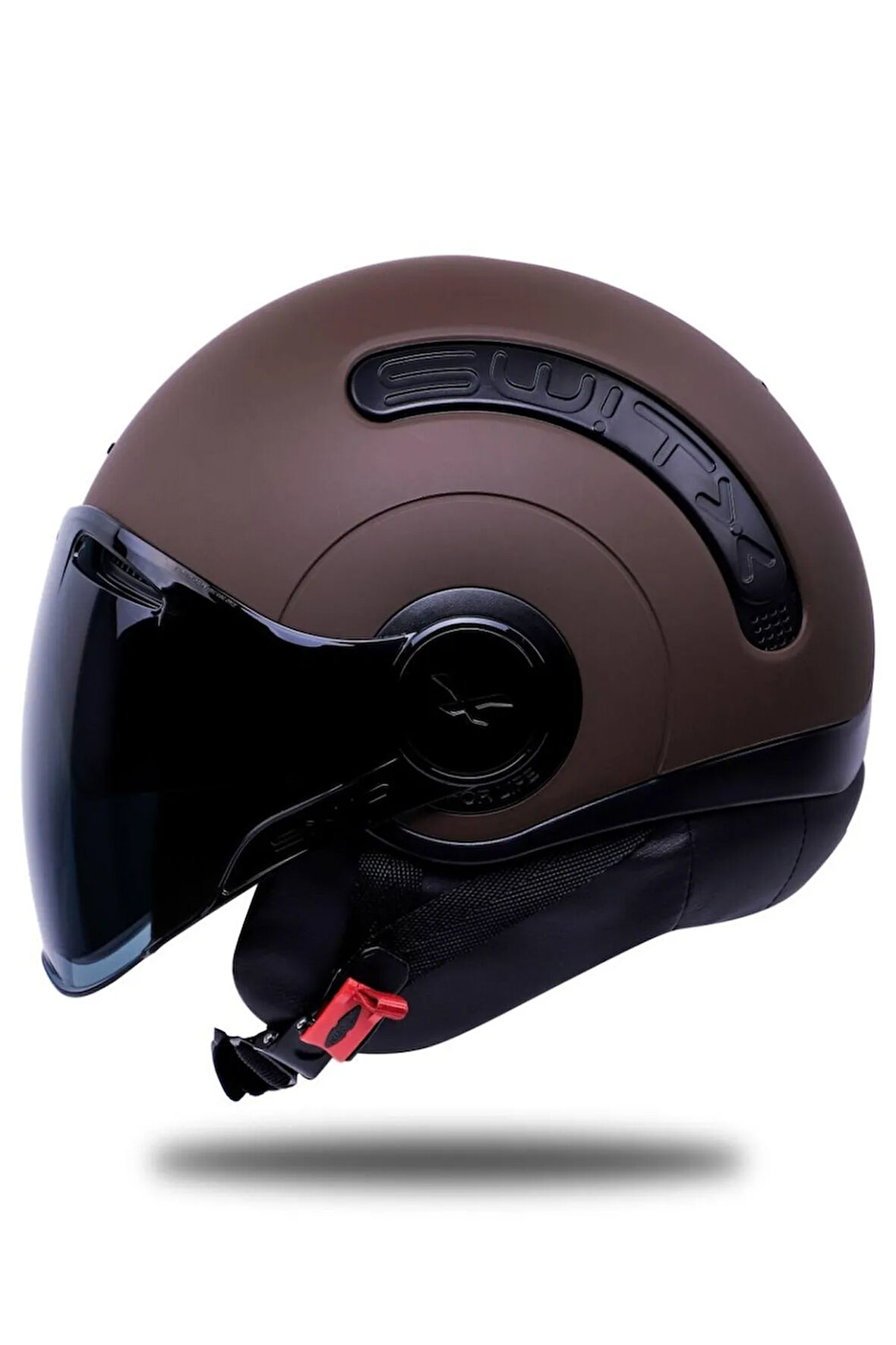 Sx.10 Mat Kahverengi Kask