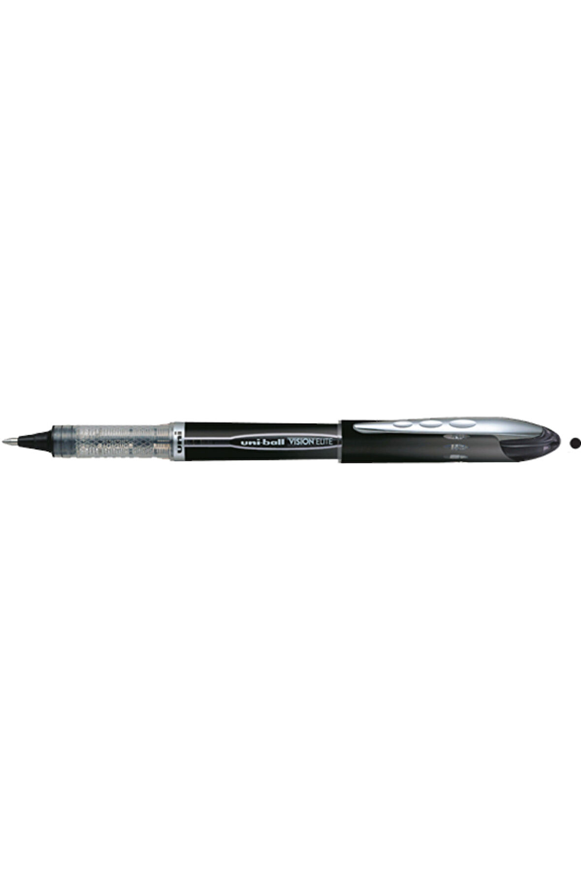 Uni-ball Roller Kalem ( 12 Adet )vision Elite Bilye Uç 0.5 Mm Siyah Ub-205